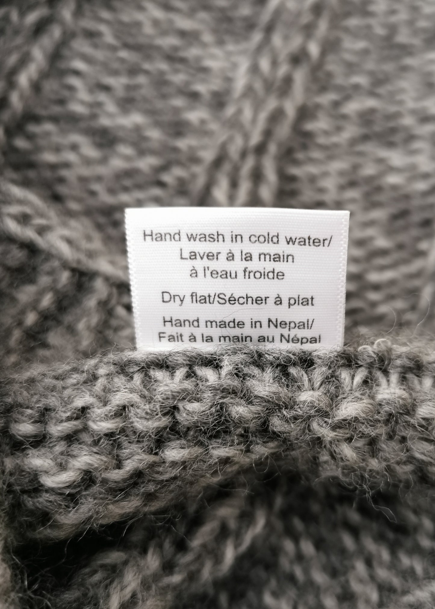 Wool Poncho (OS)