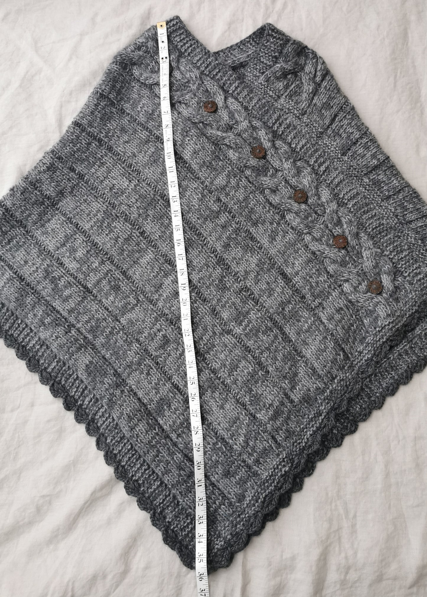 Wool Poncho (OS)