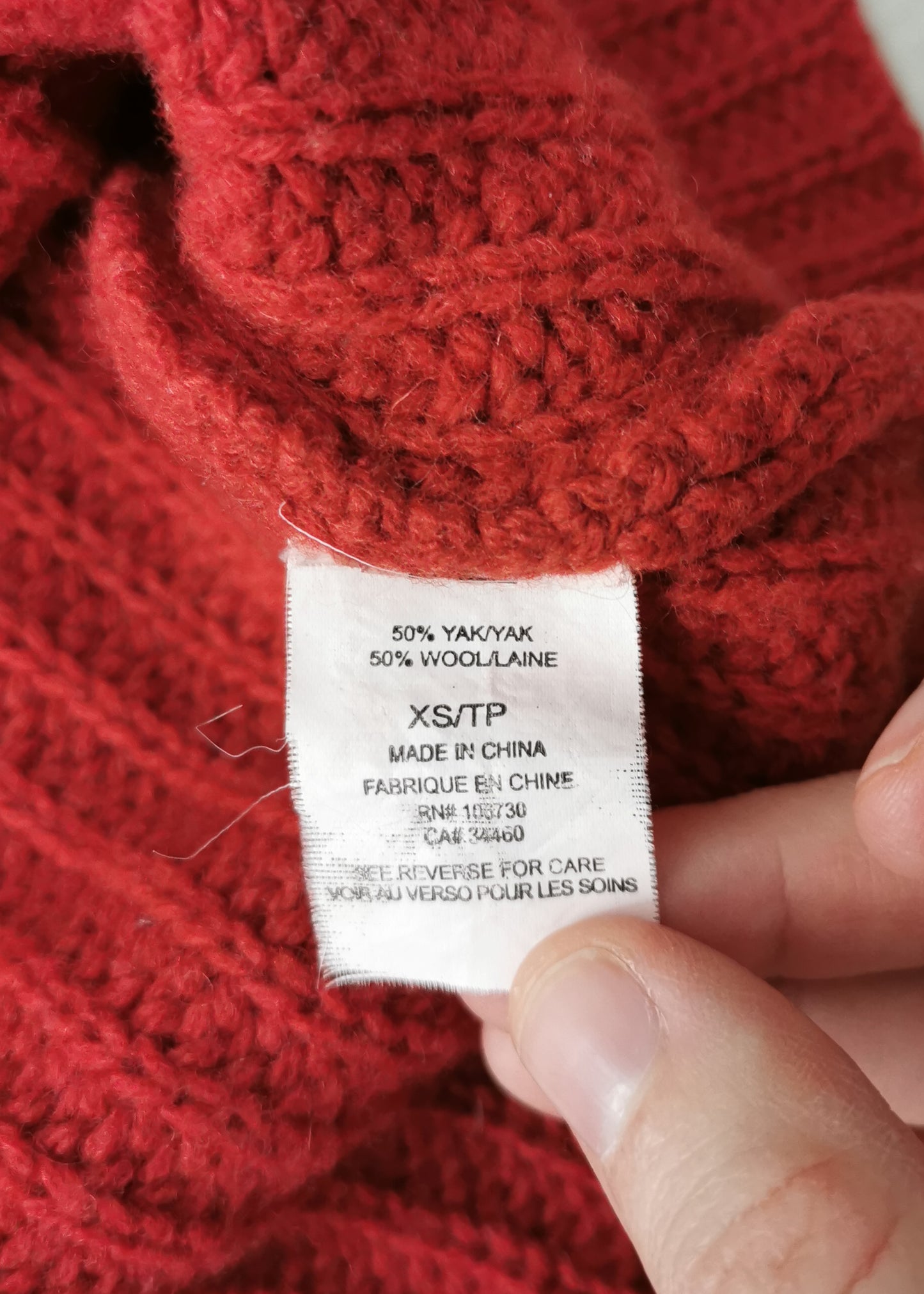 Vince Yak & Wool Sweater (XS)