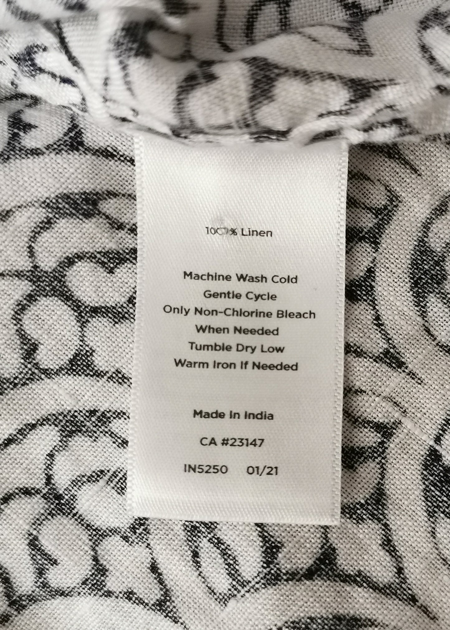 Talbots Linen Top (L)