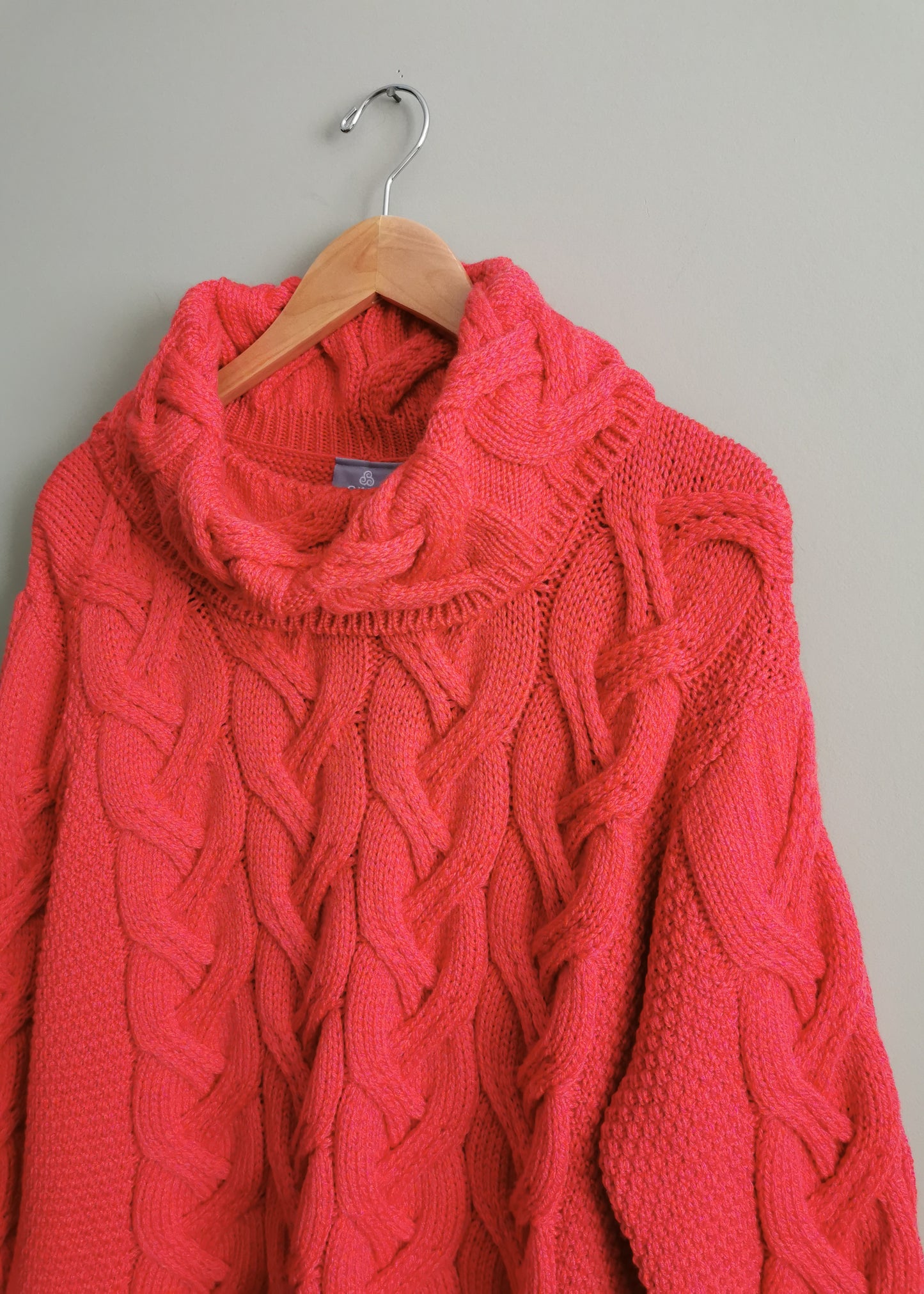 Aran Woolen Mills Kinsale Merino Wool Cable Knit Sweater (XXL)