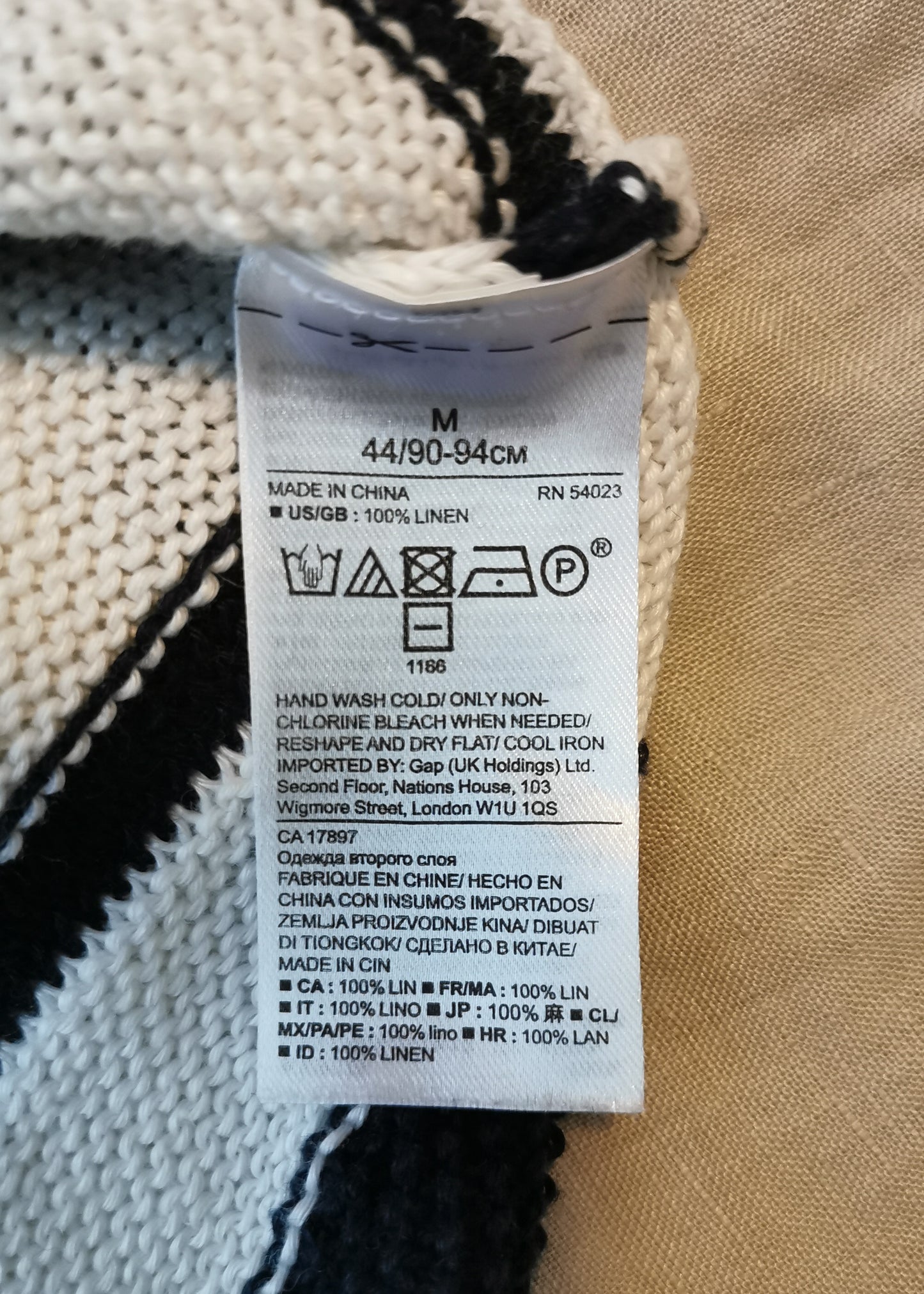 Banana Republic Linen Top (M)