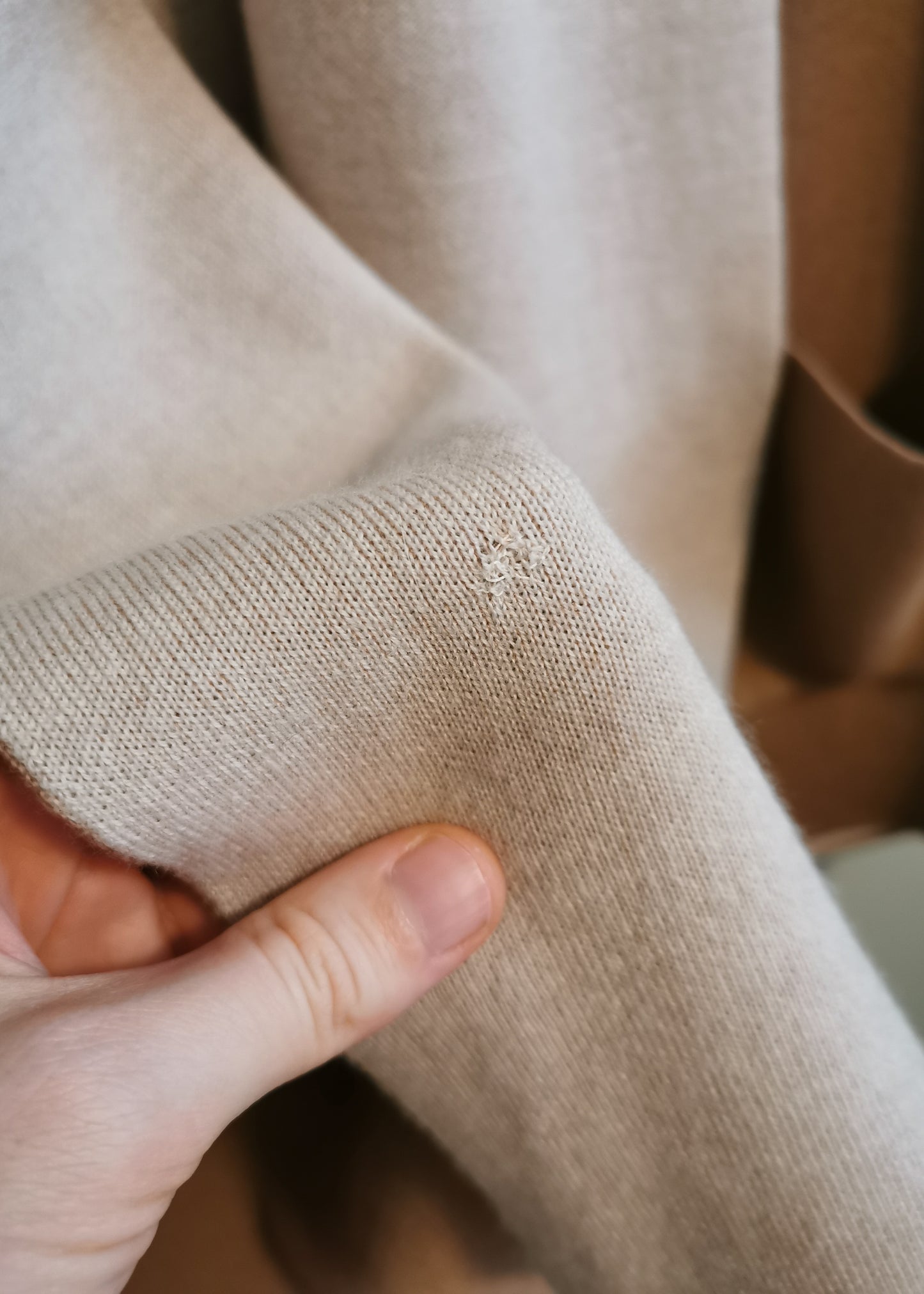 Babaton Merino Wool Cardigan (S)