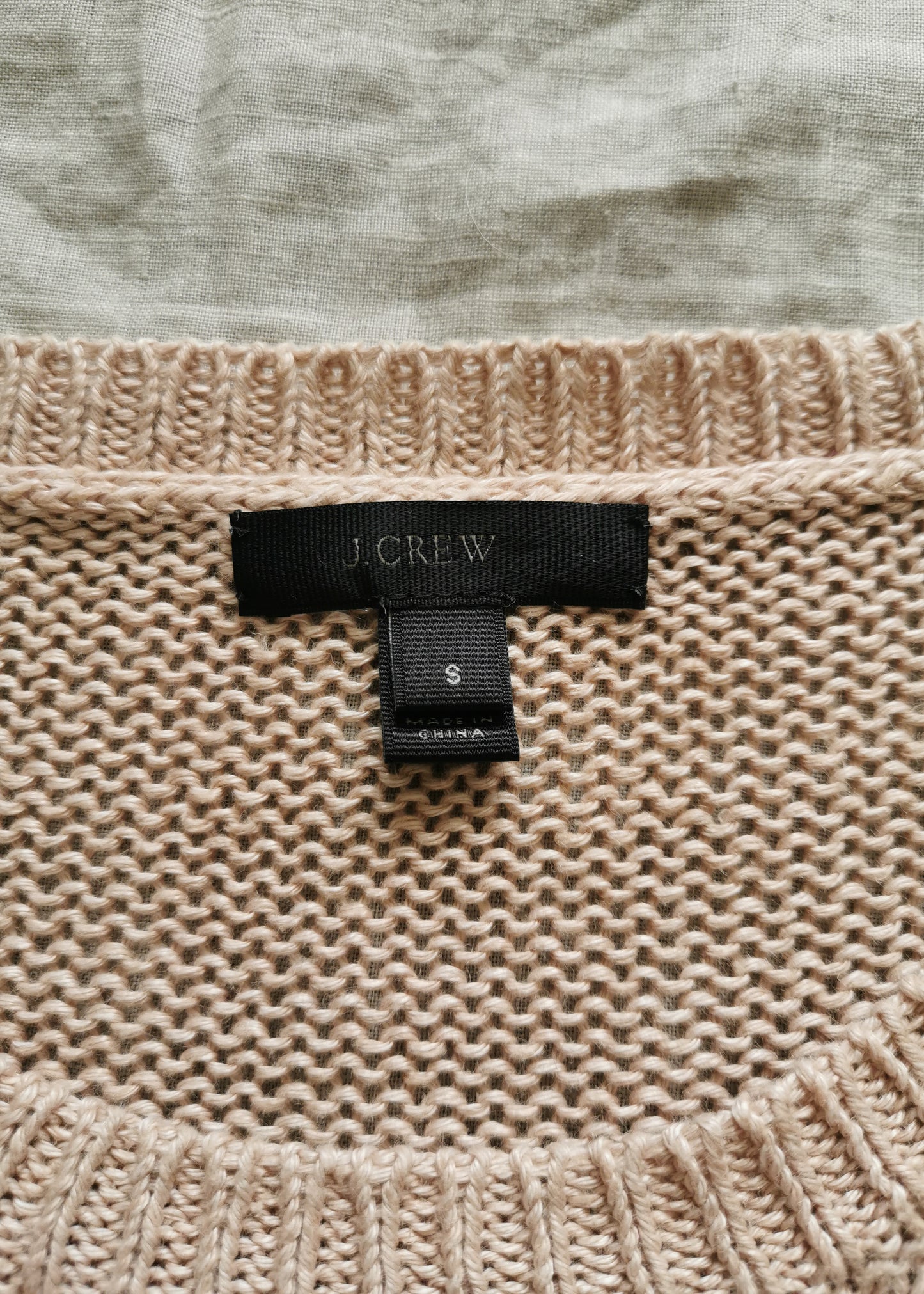 J. Crew Linen Top (S)