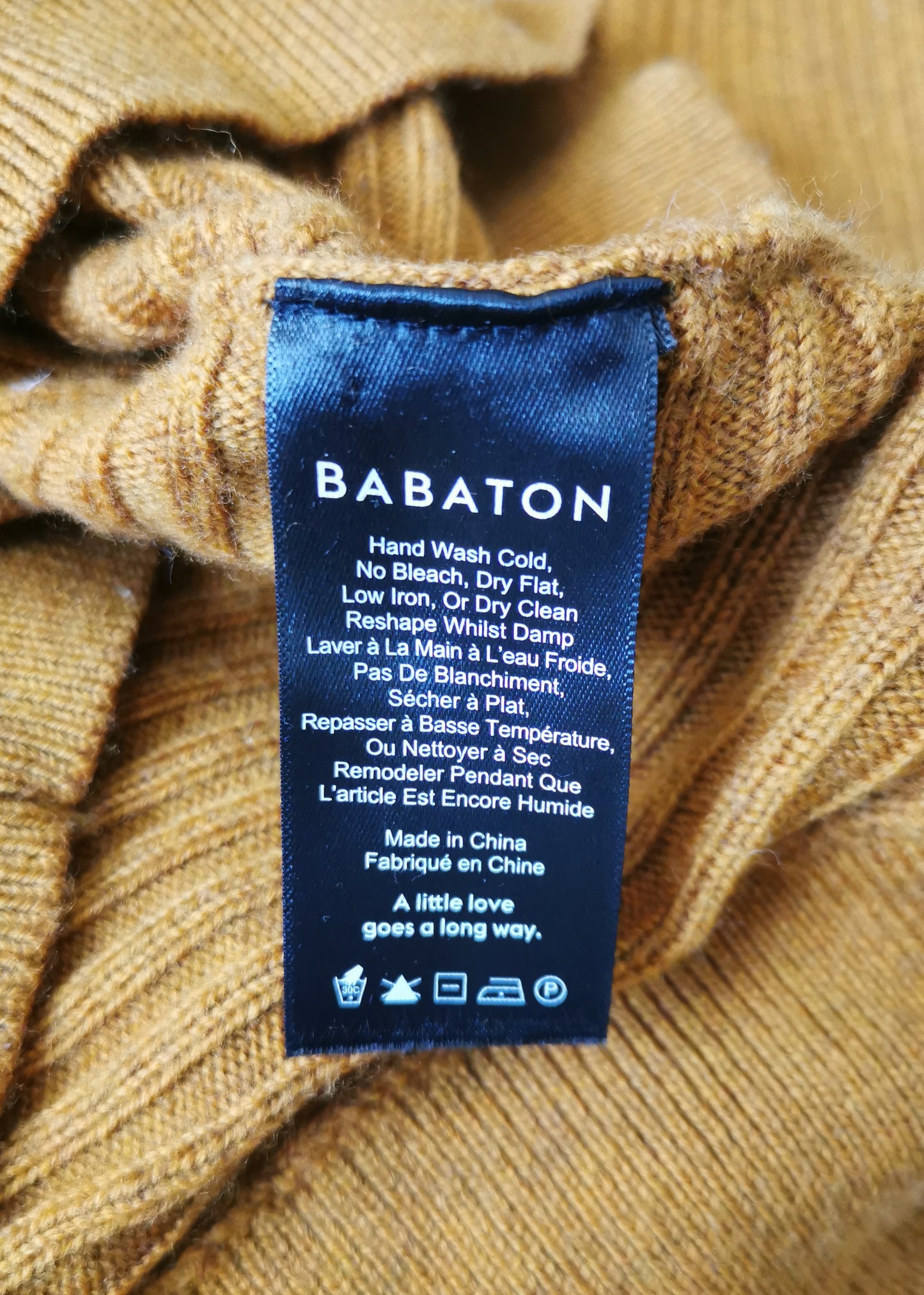 Babaton Luc Merino Wool Sweater (XS)