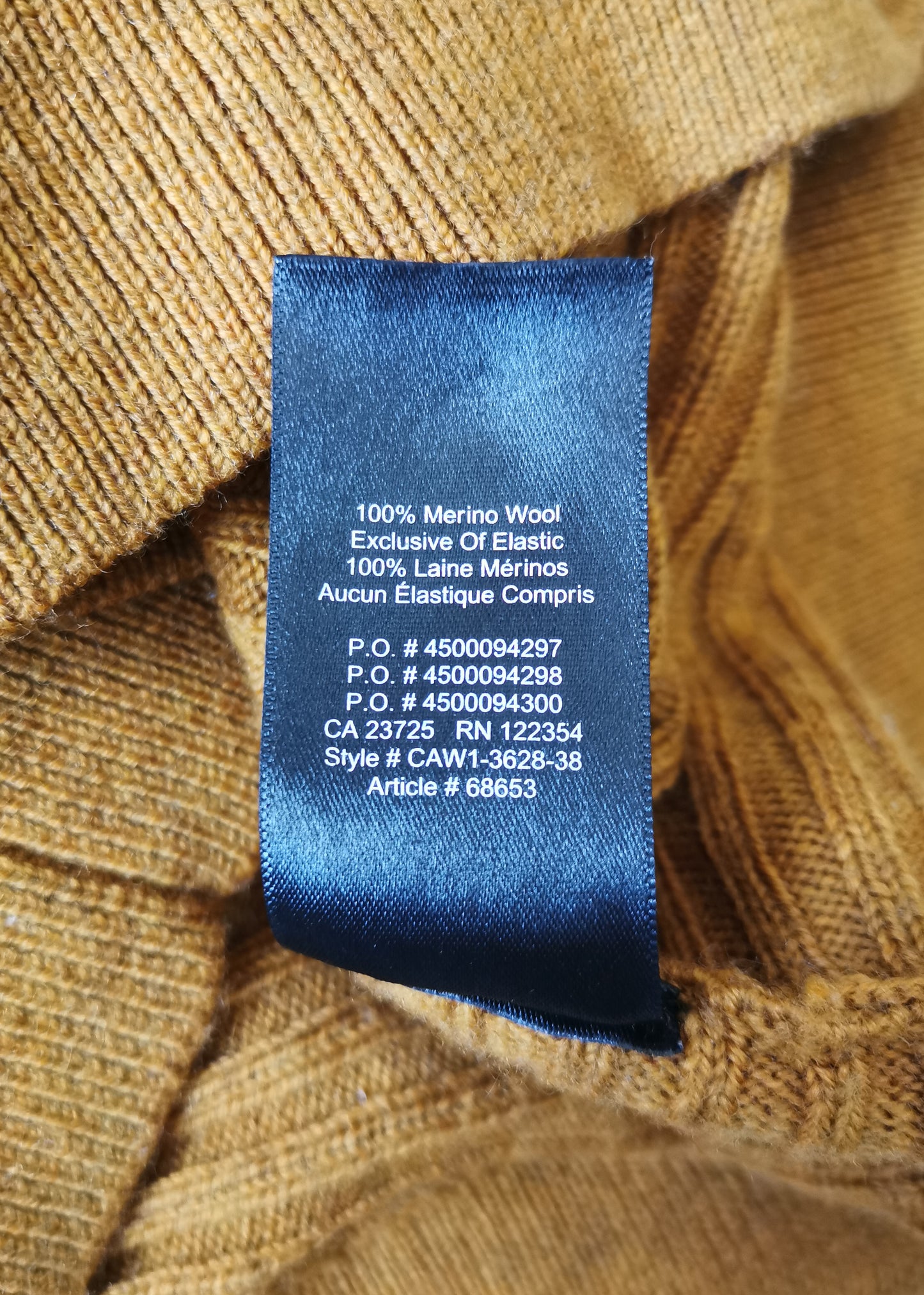 Babaton Luc Merino Wool Sweater (XS)