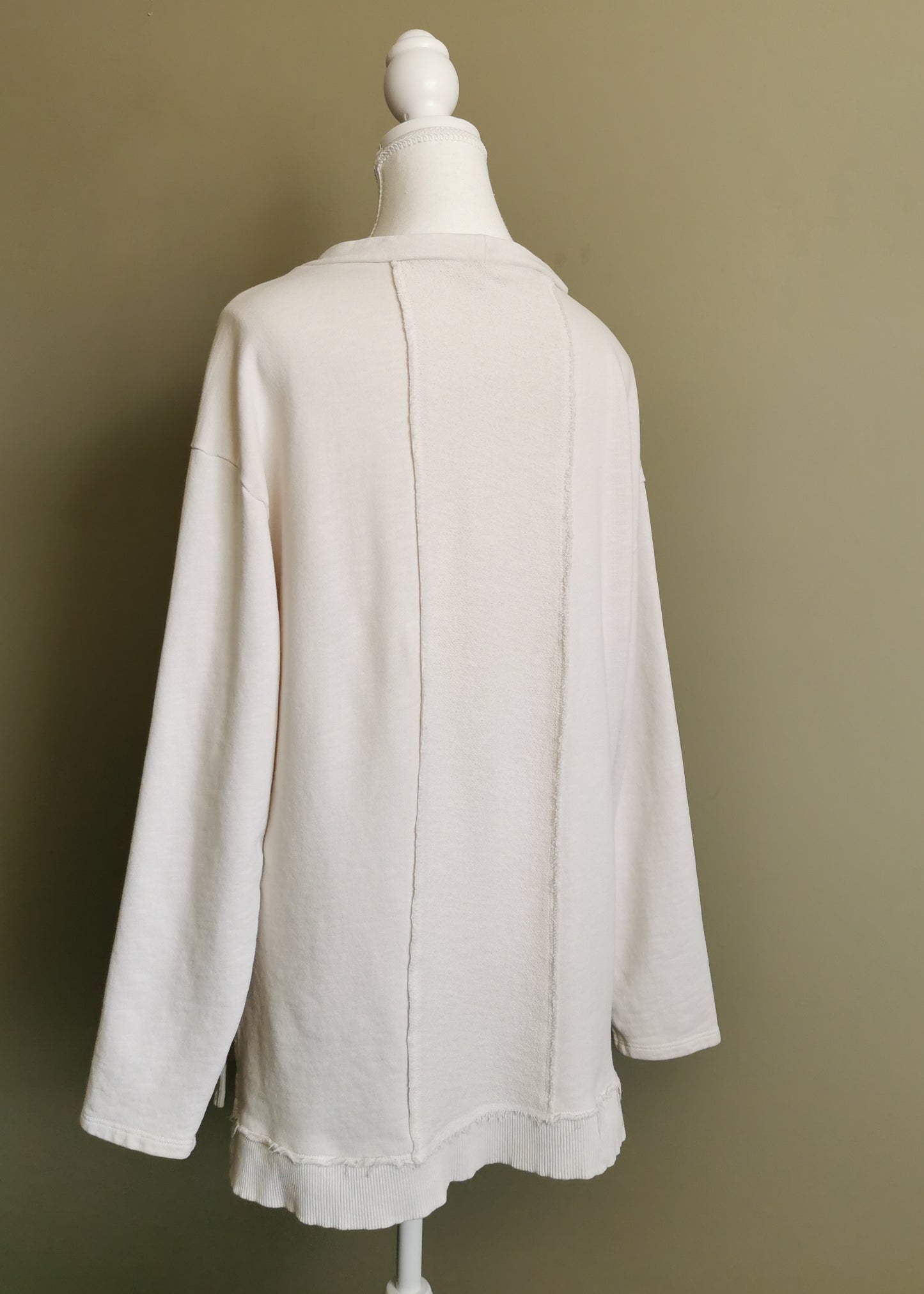 Pilcro Imogen Seamed Cotton Tunic Top (M)