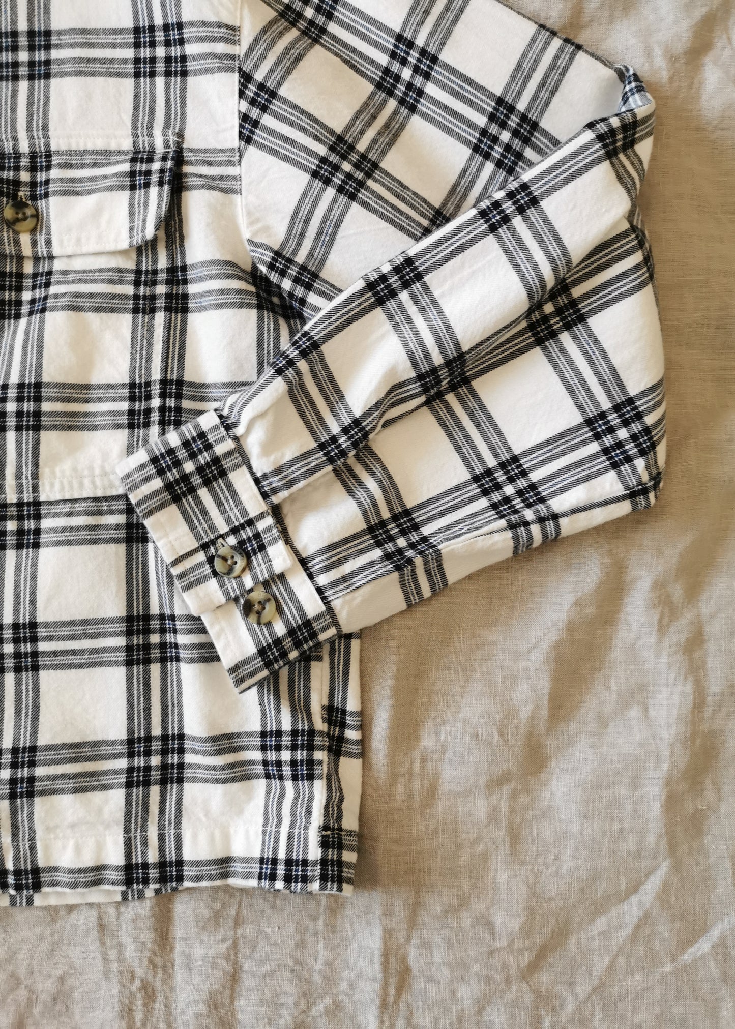 Brixton Organic Cotton Flannel Shirt (M)