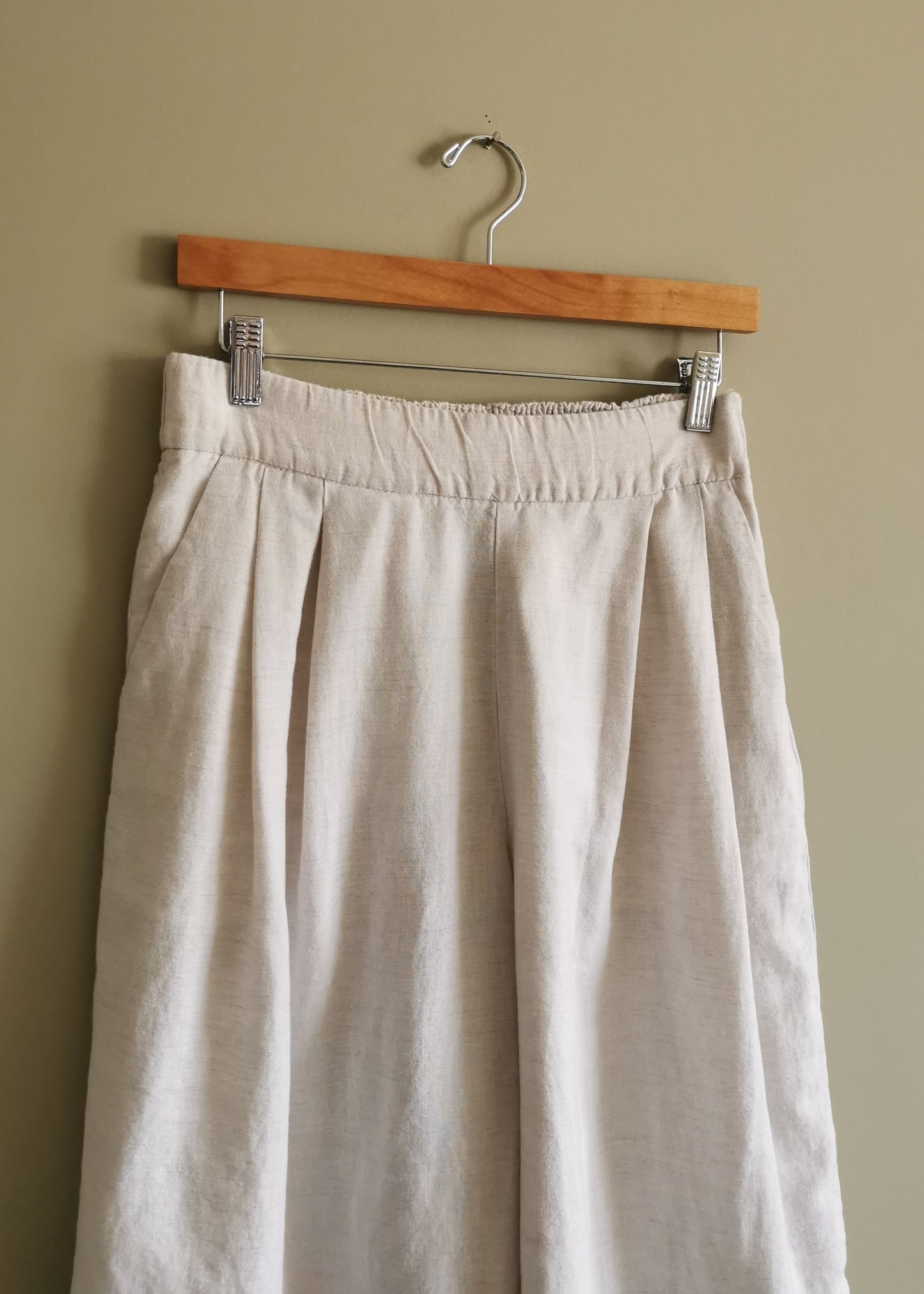 Gap Linen & Cotton Wide Leg Pants (8)