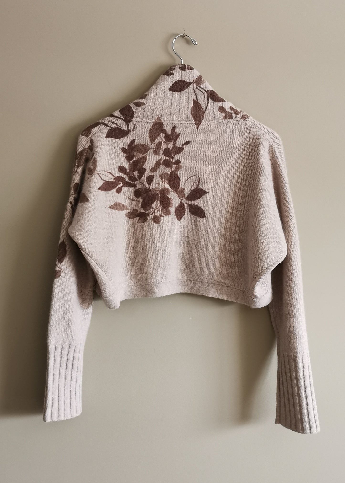 Lydia Hirscher Lambswool & Angora Bolero (M)
