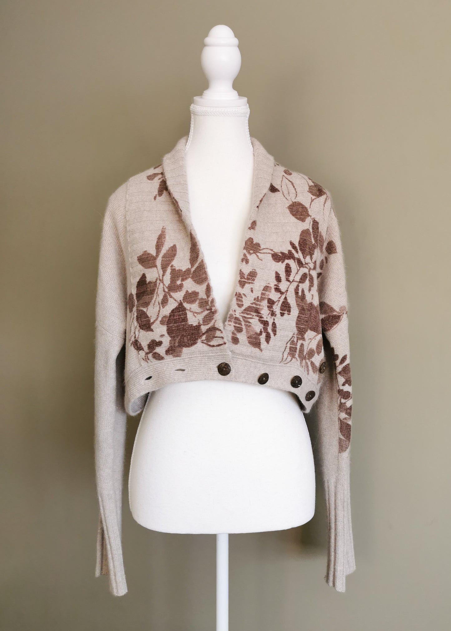 Lydia Hirscher Lambswool & Angora Bolero (M)