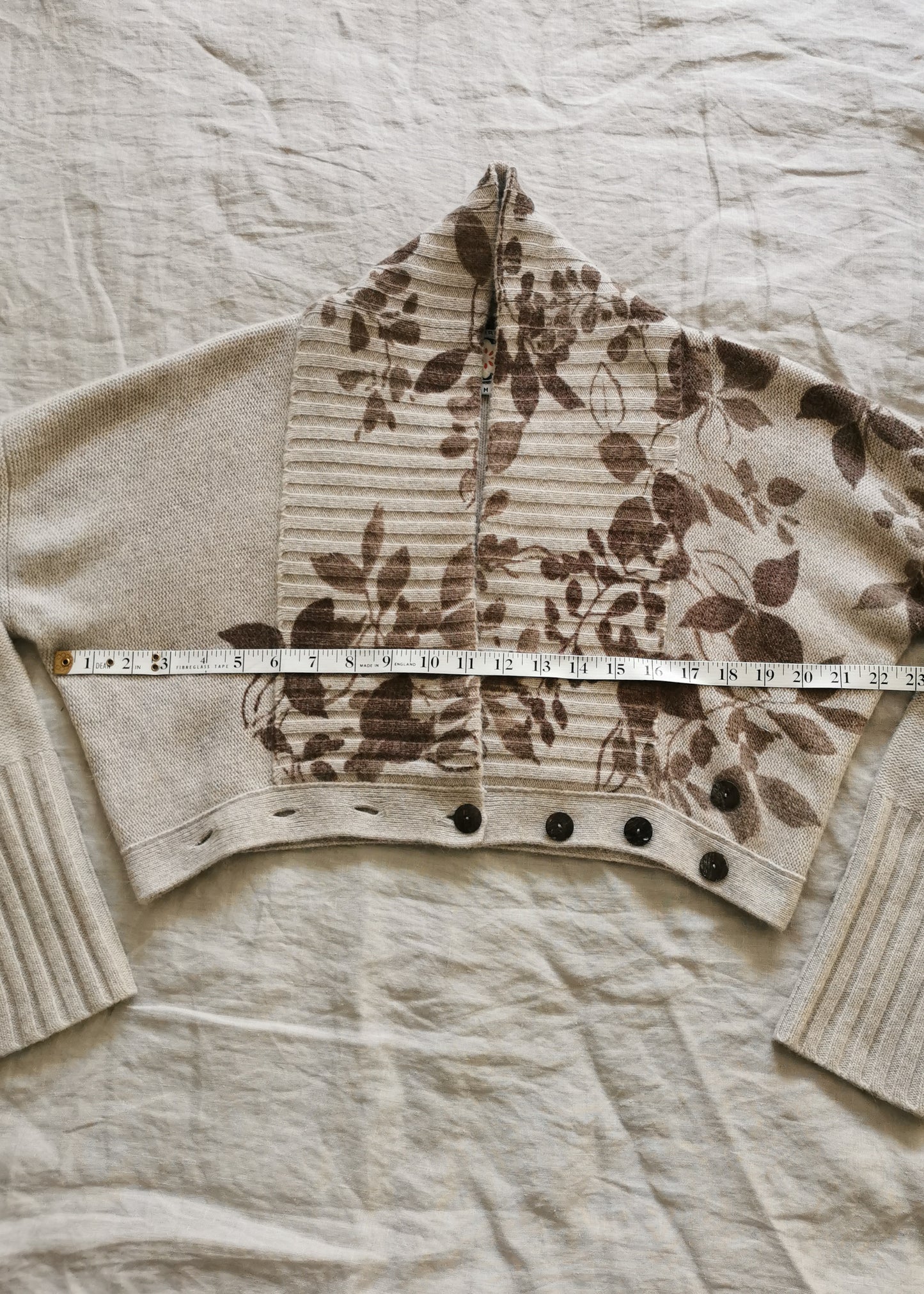 Lydia Hirscher Lambswool & Angora Bolero (M)