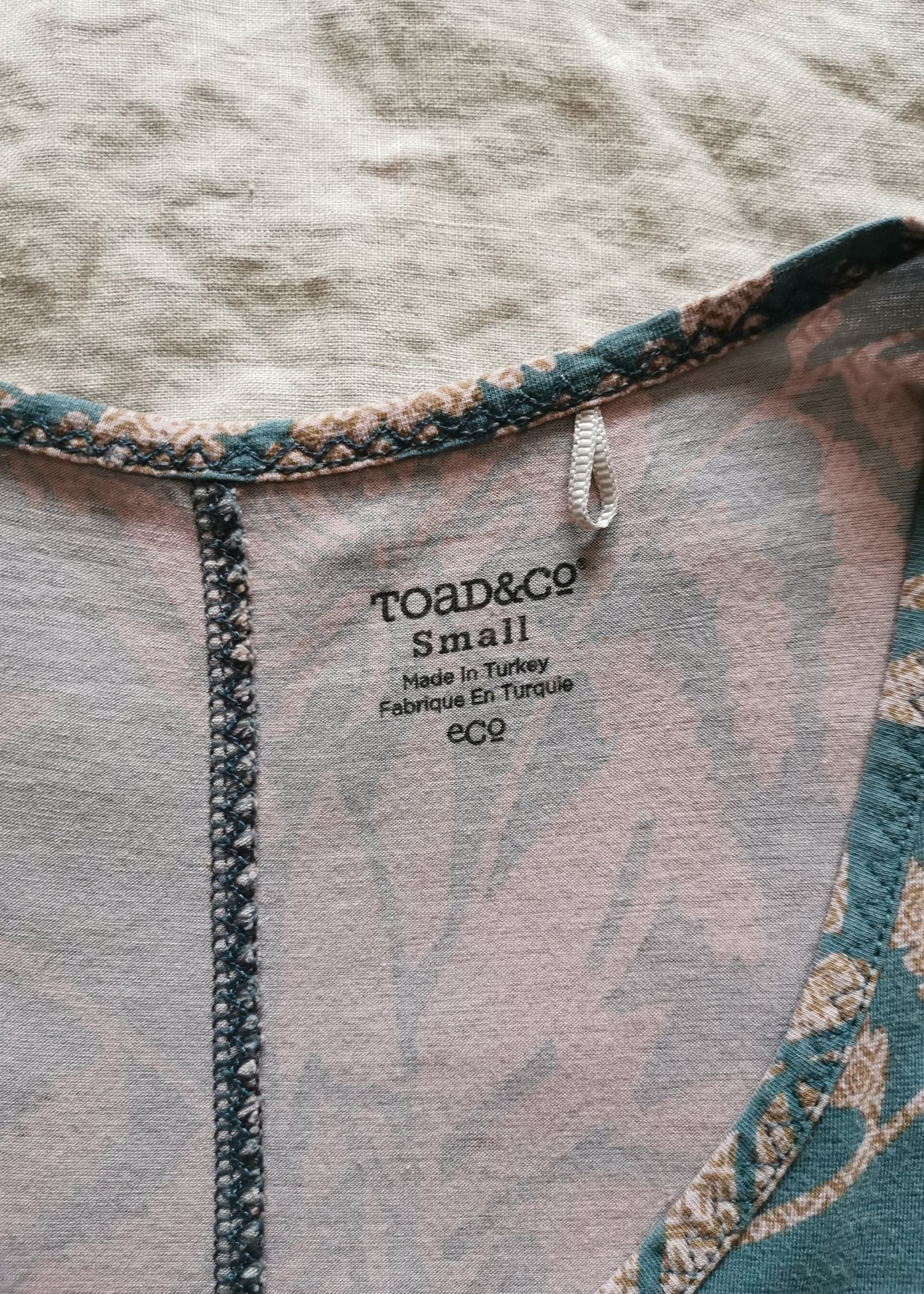 Toad & Co Organic Cotton & Modal Dress (S)