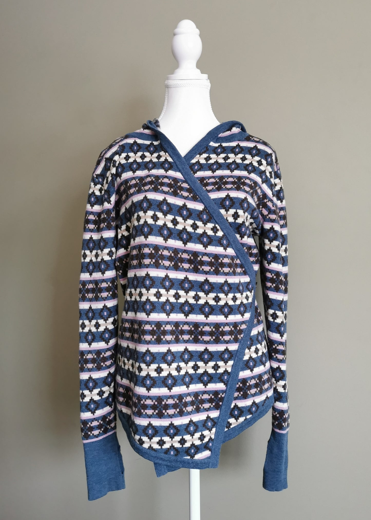 Betabrand Merino Wool & Cotton Cardigan (S/M)