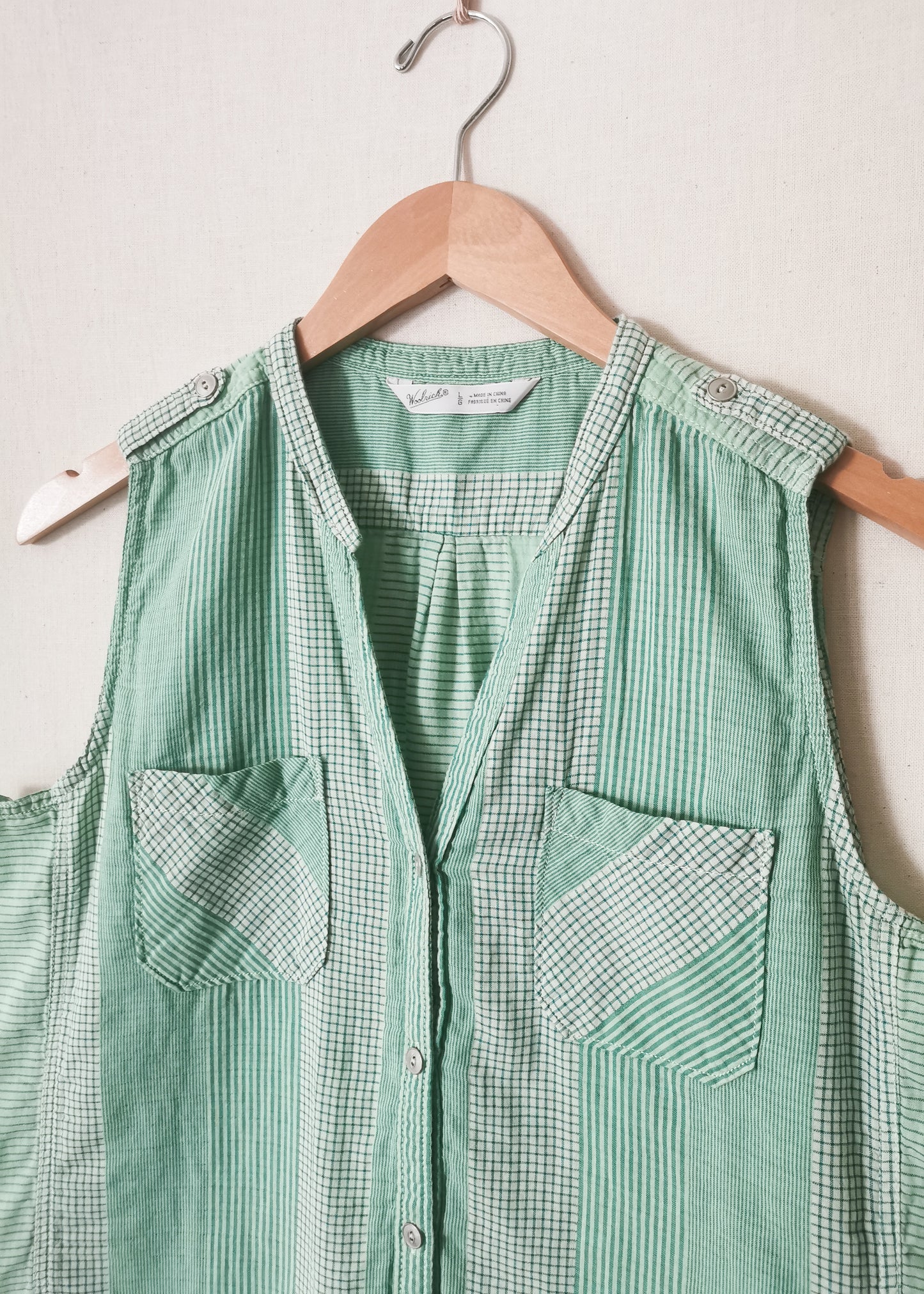 Woolrich Organic Cotton Top (L)