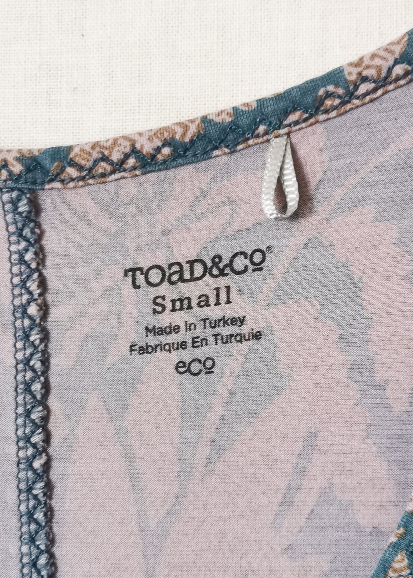Toad & Co Organic Cotton & Modal Dress (S)