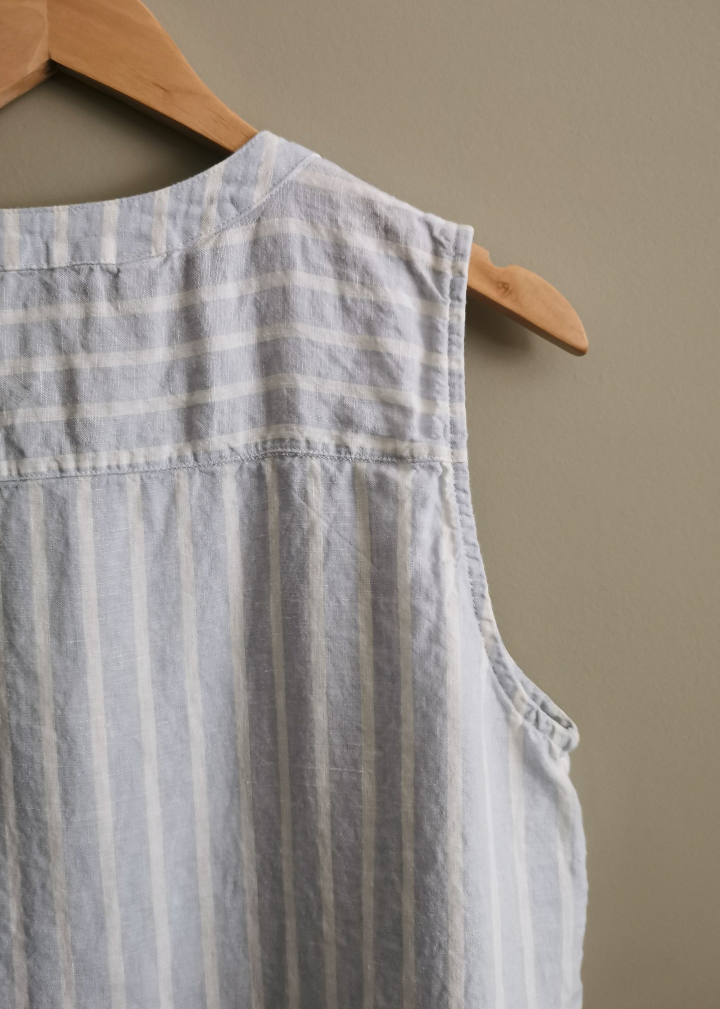 Ellen Tracy Linen Top (L)