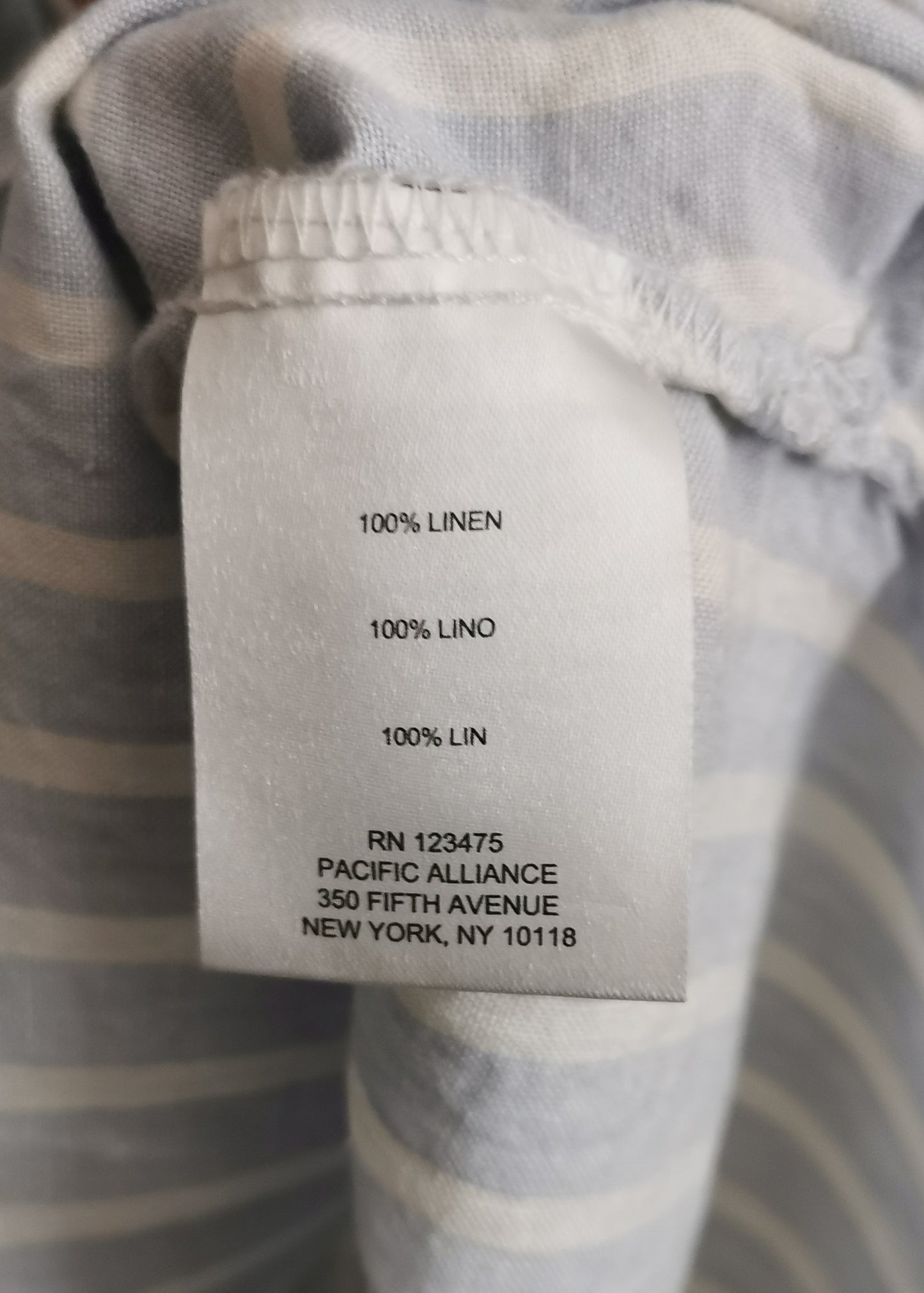 Ellen Tracy Linen Top (L)