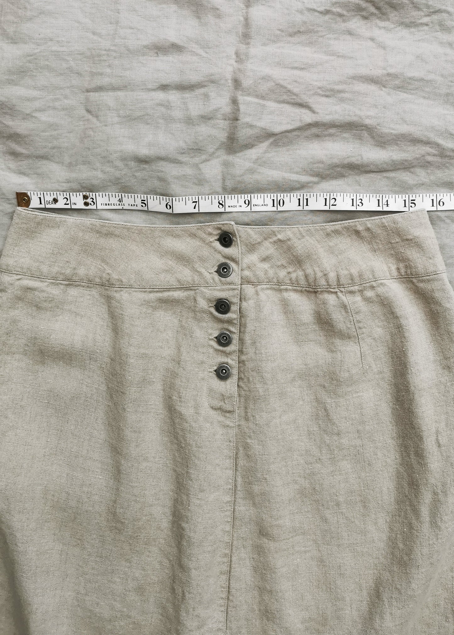 Liz Claiborne Linen Skirt (12)