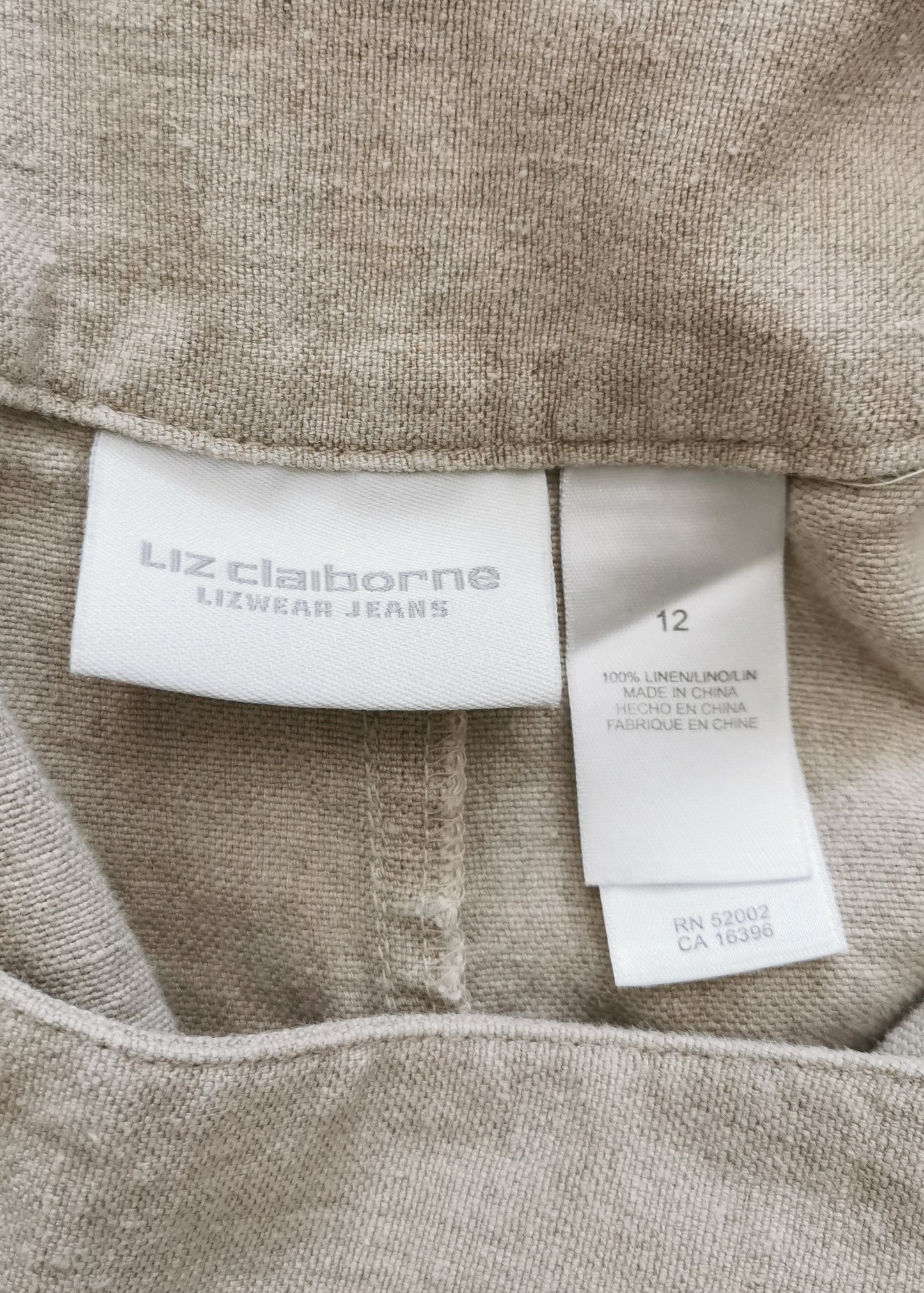Liz Claiborne Linen Skirt (12)