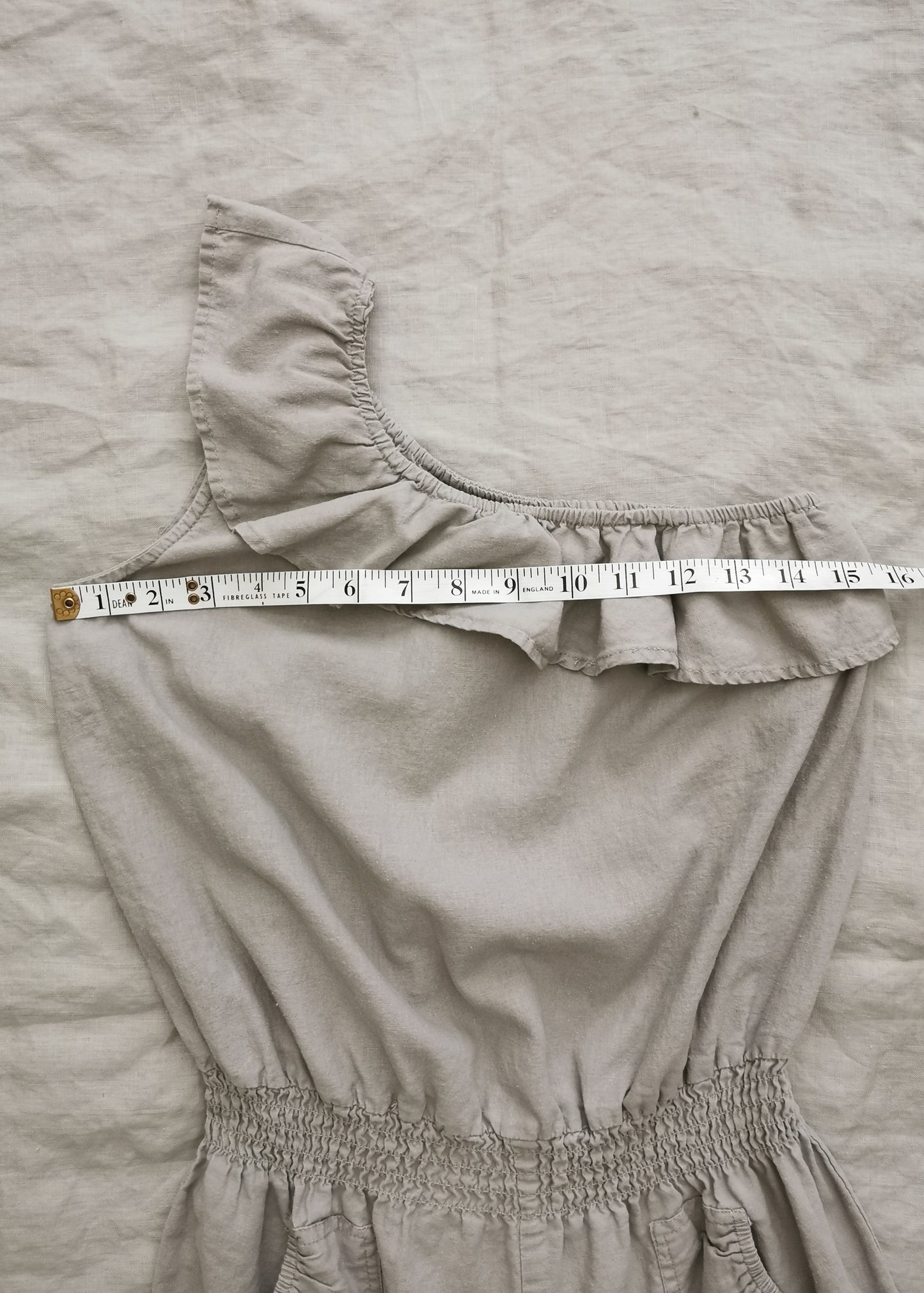 Lola Linen Romper (XS)