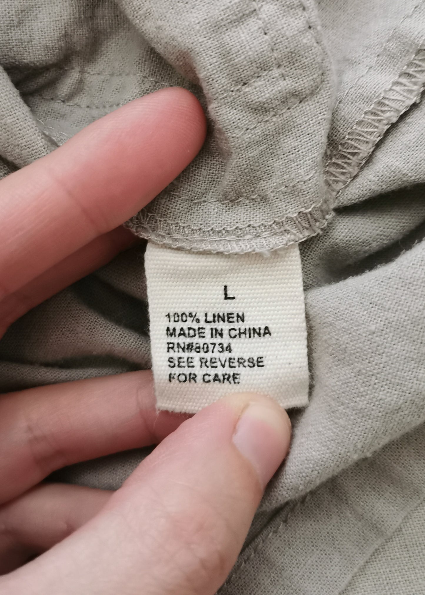 Lola Linen Romper (XS)