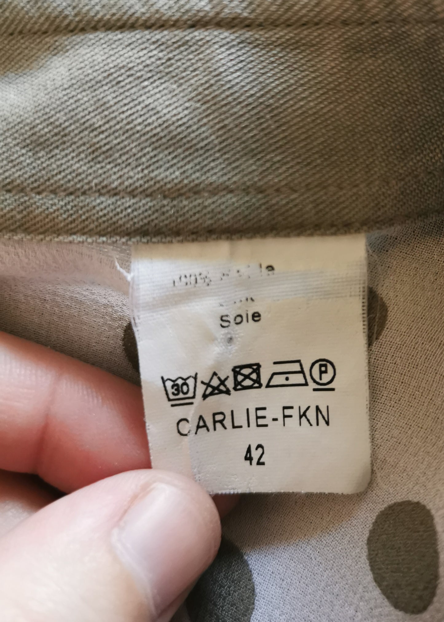 Van Laack Silk Blouse (L)