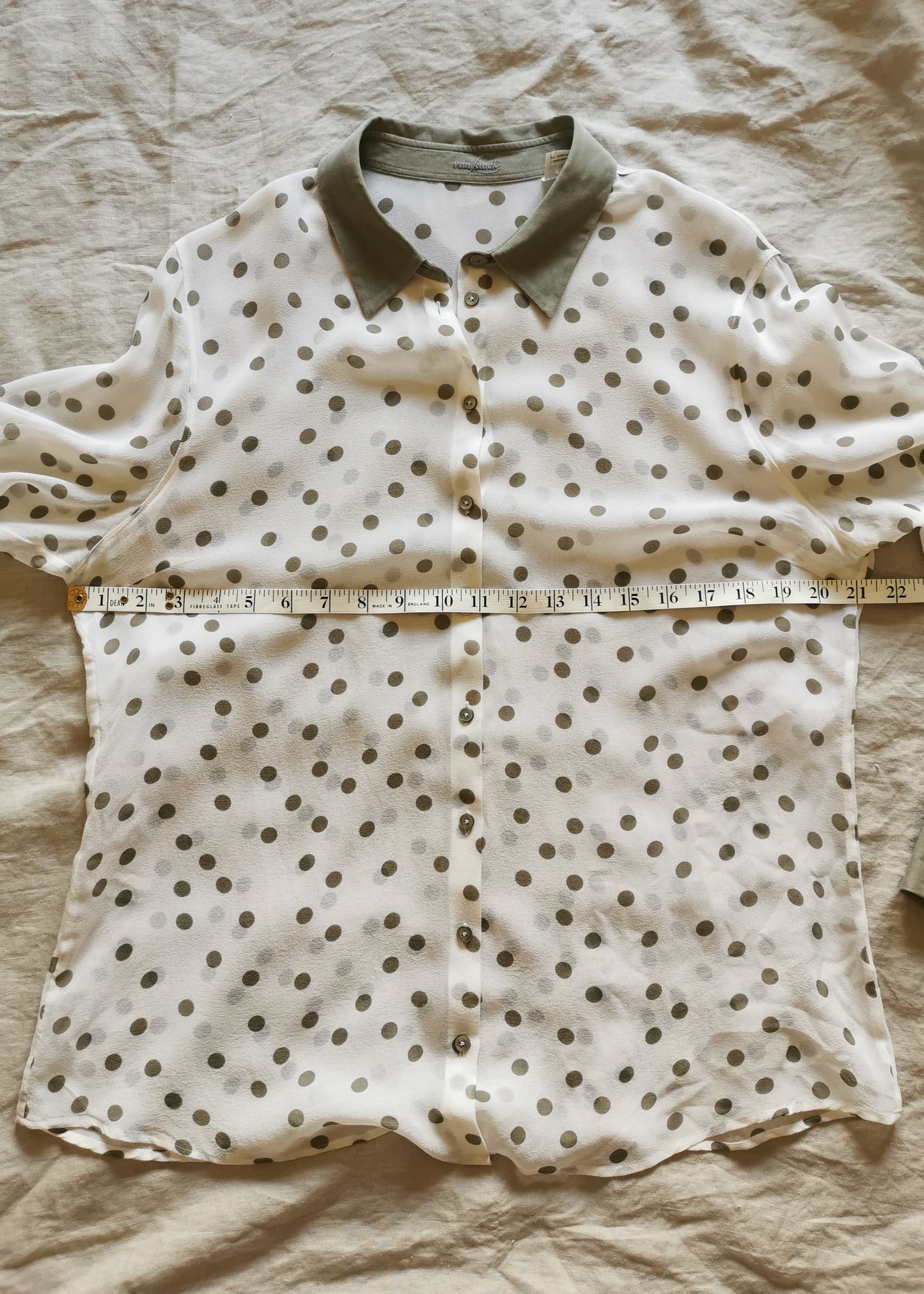 Van Laack Silk Blouse (L)