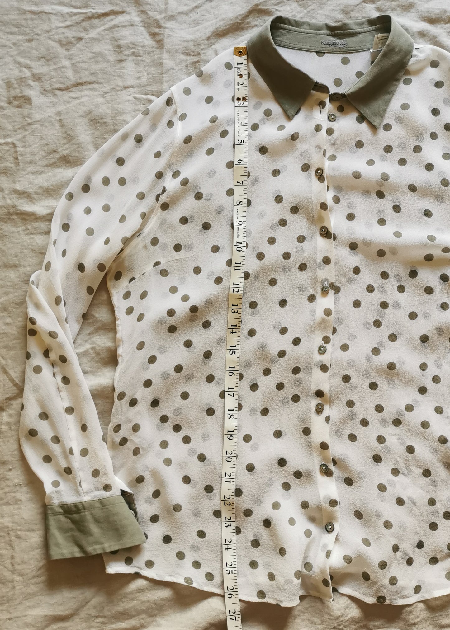 Van Laack Silk Blouse (L)