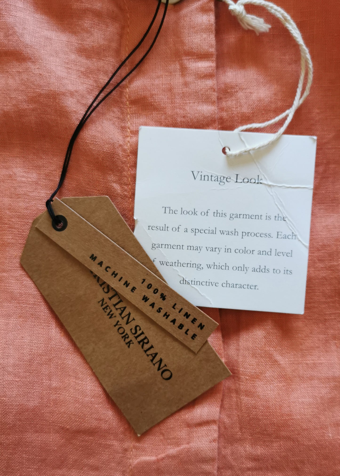 Christian Siriano Linen Top (S) NWT