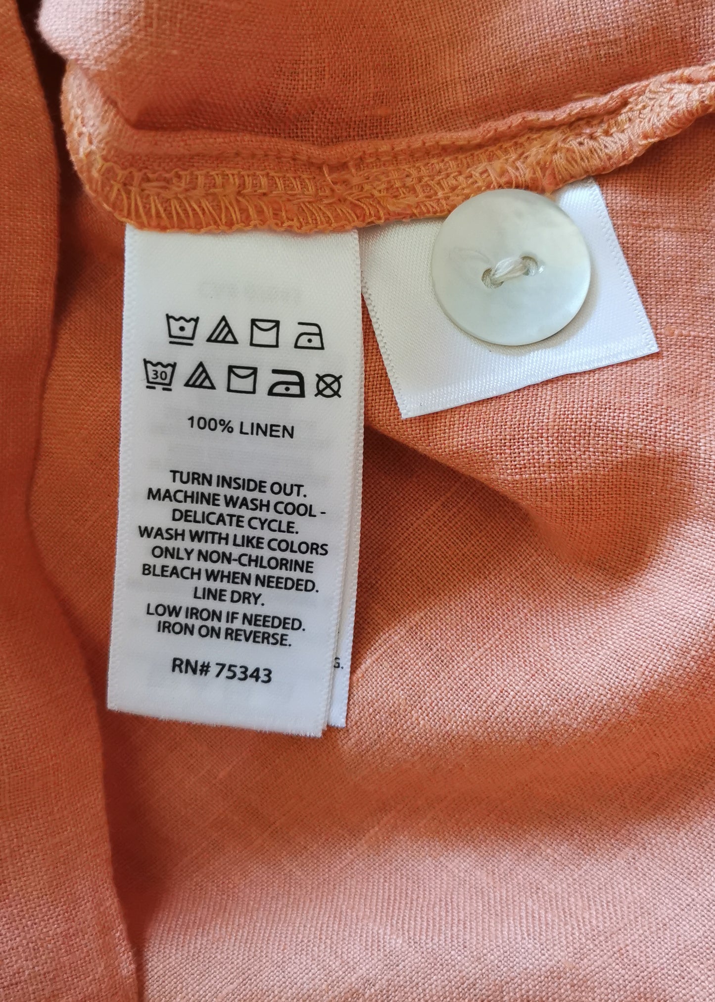 Christian Siriano Linen Top (S) NWT