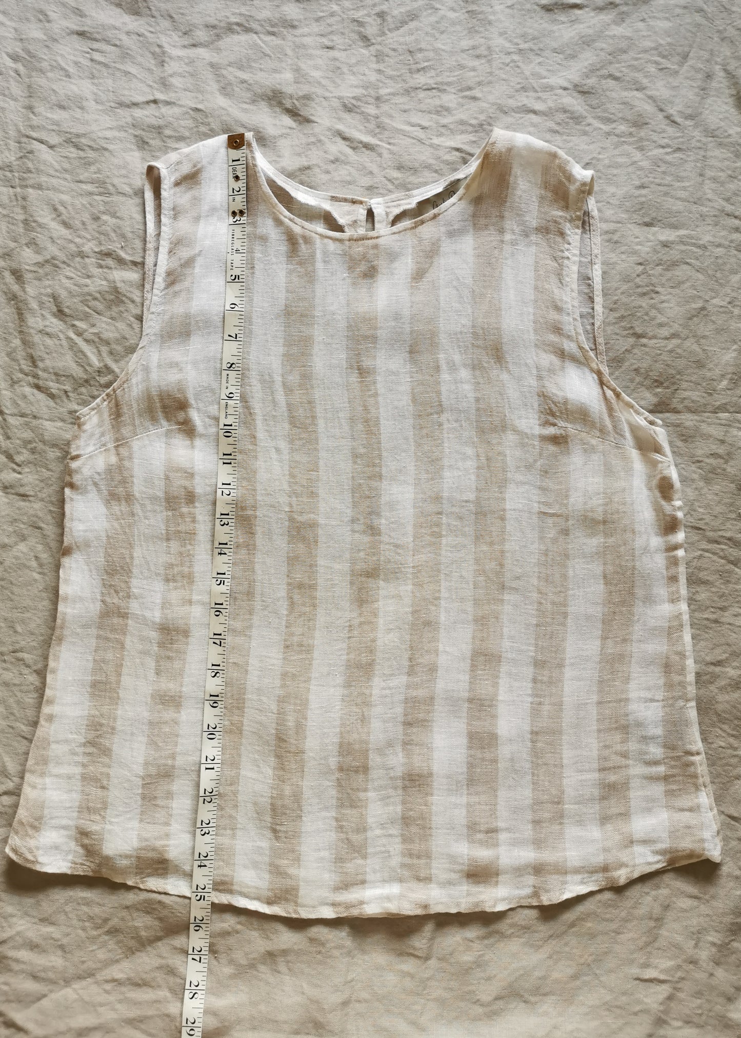 Charlie Paige Linen Top (M)