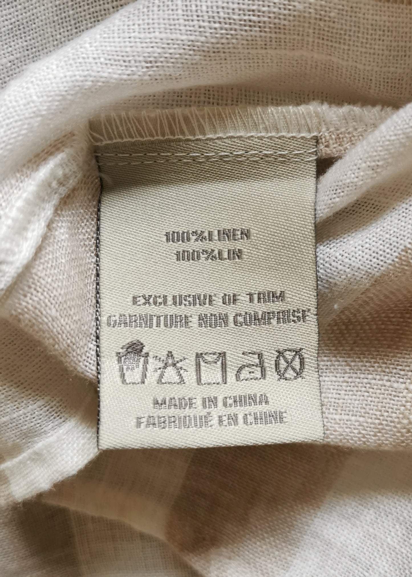 Charlie Paige Linen Top (M)