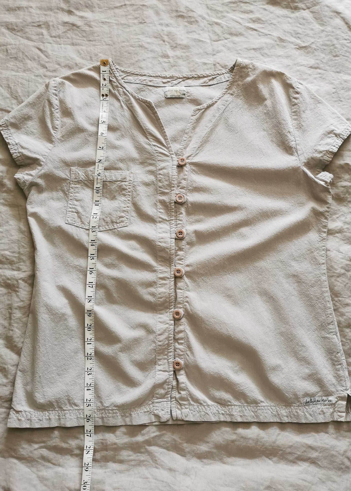 Le Blé en Herbe Cotton Top (XL)