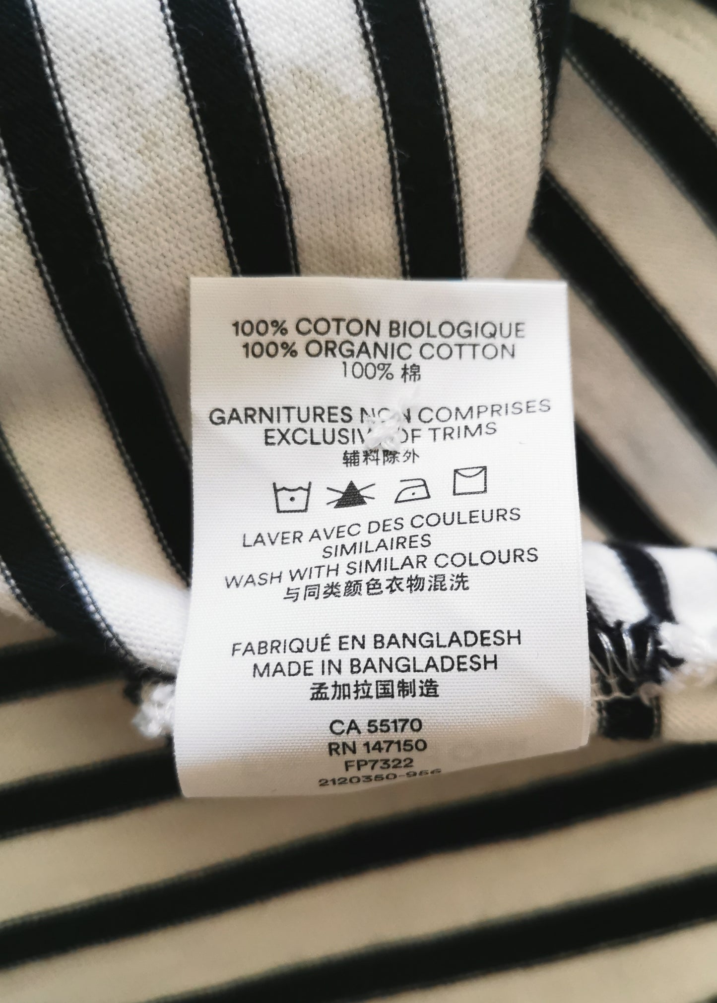 Frank And Oak Organic Cotton Cropped Polo (S)
