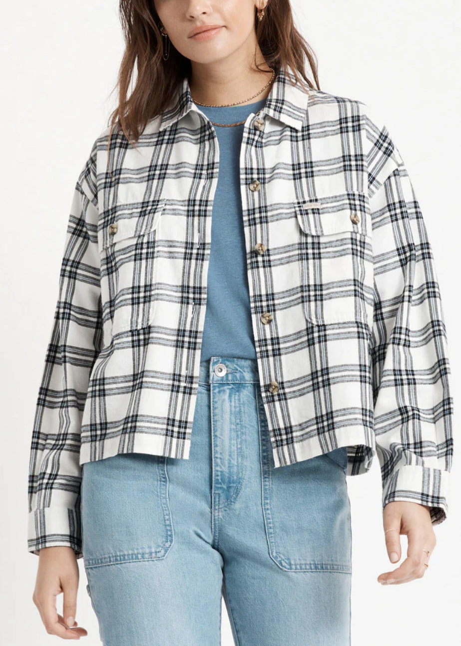 Brixton Organic Cotton Flannel Shirt (M)