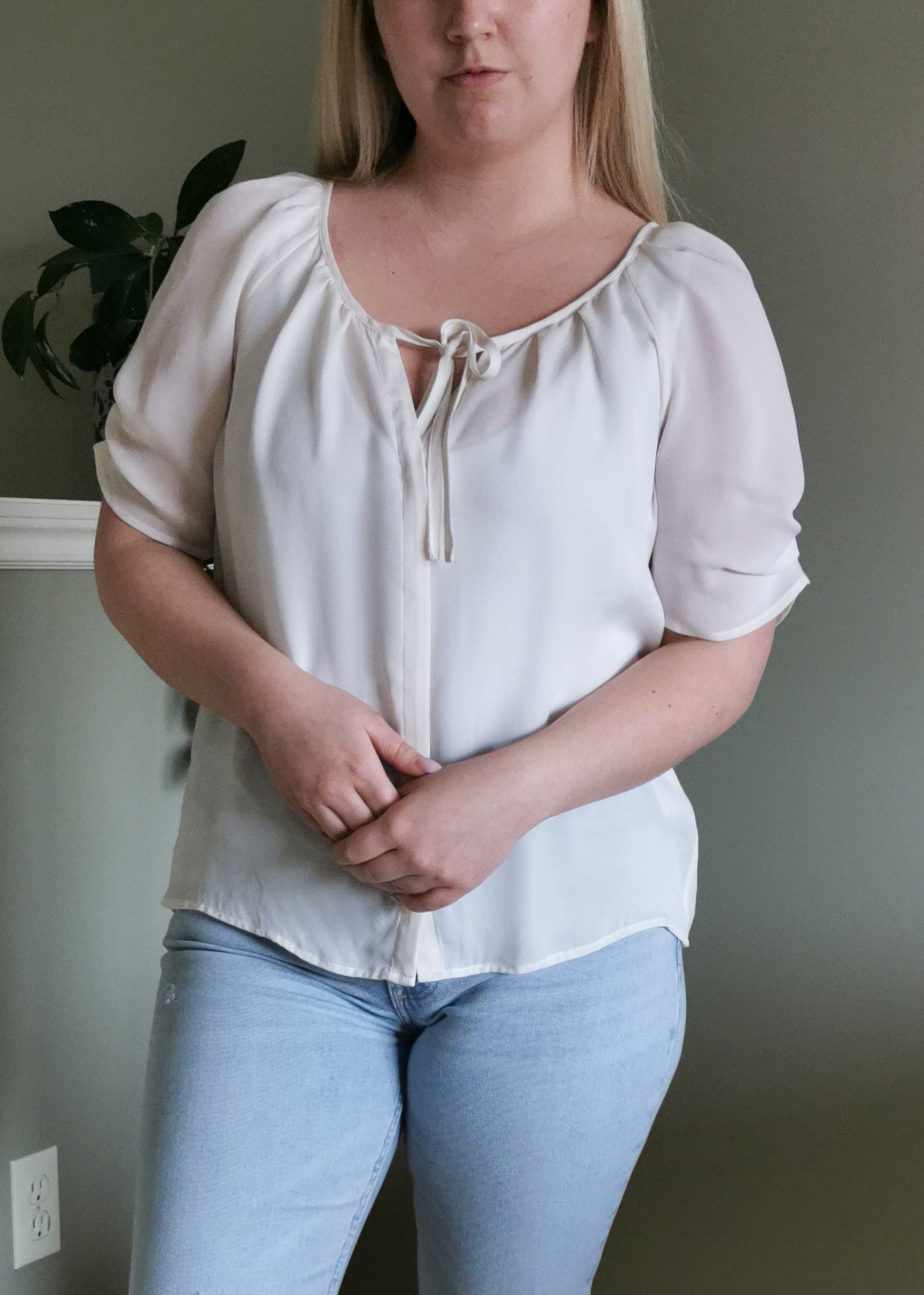 Joie Silk Blouse (M)