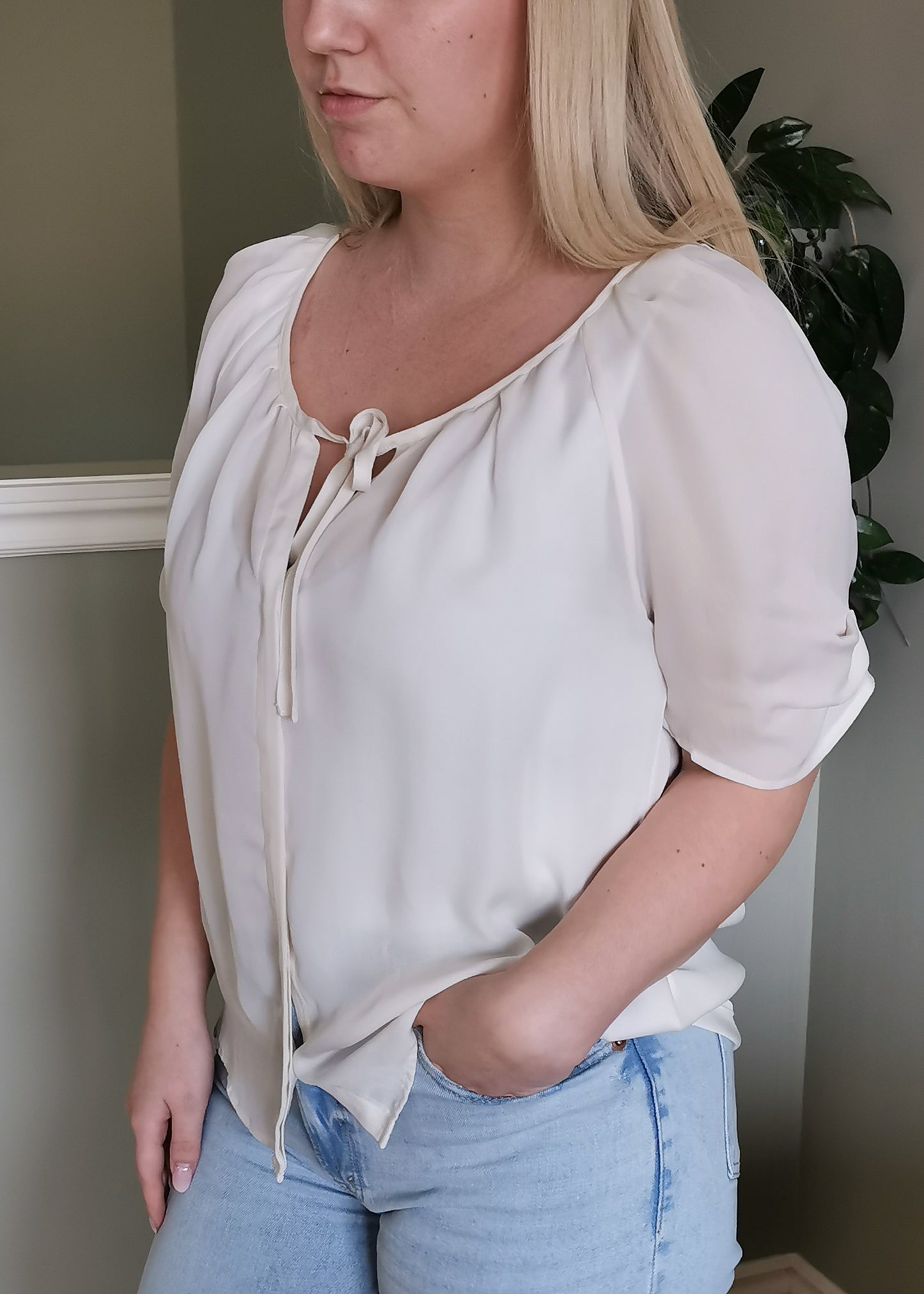 Joie Silk Blouse (M)