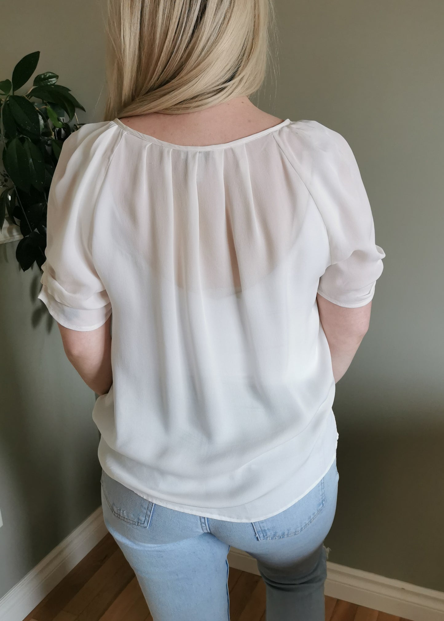Joie Silk Blouse (M)