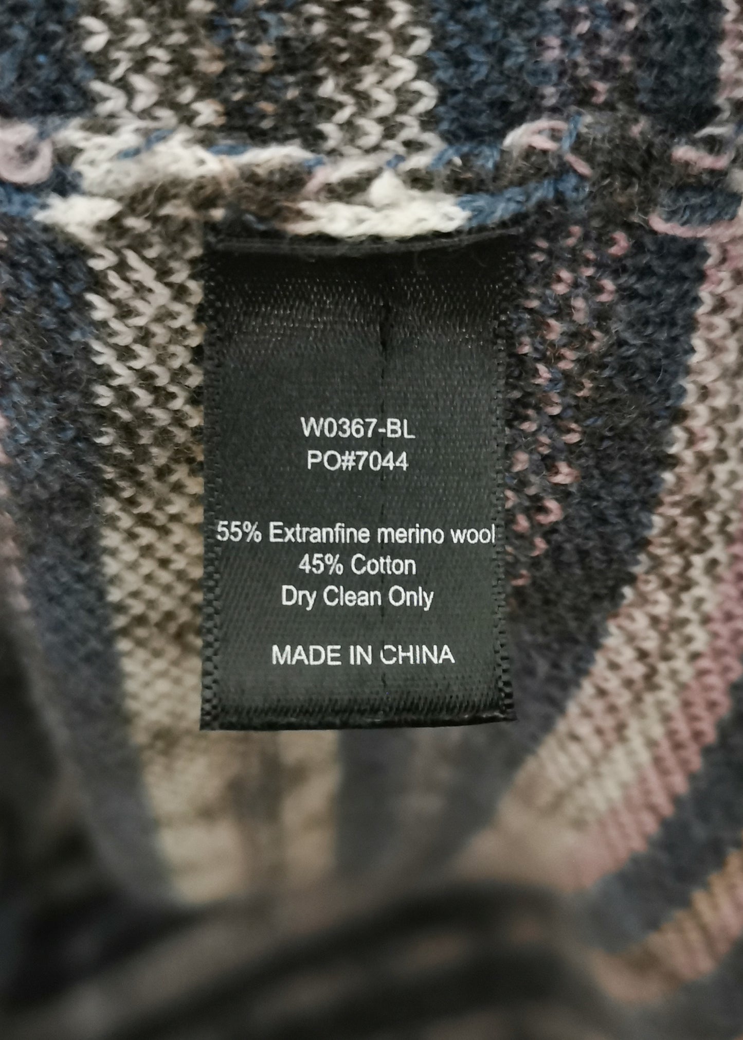 Betabrand Merino Wool & Cotton Cardigan (S/M)