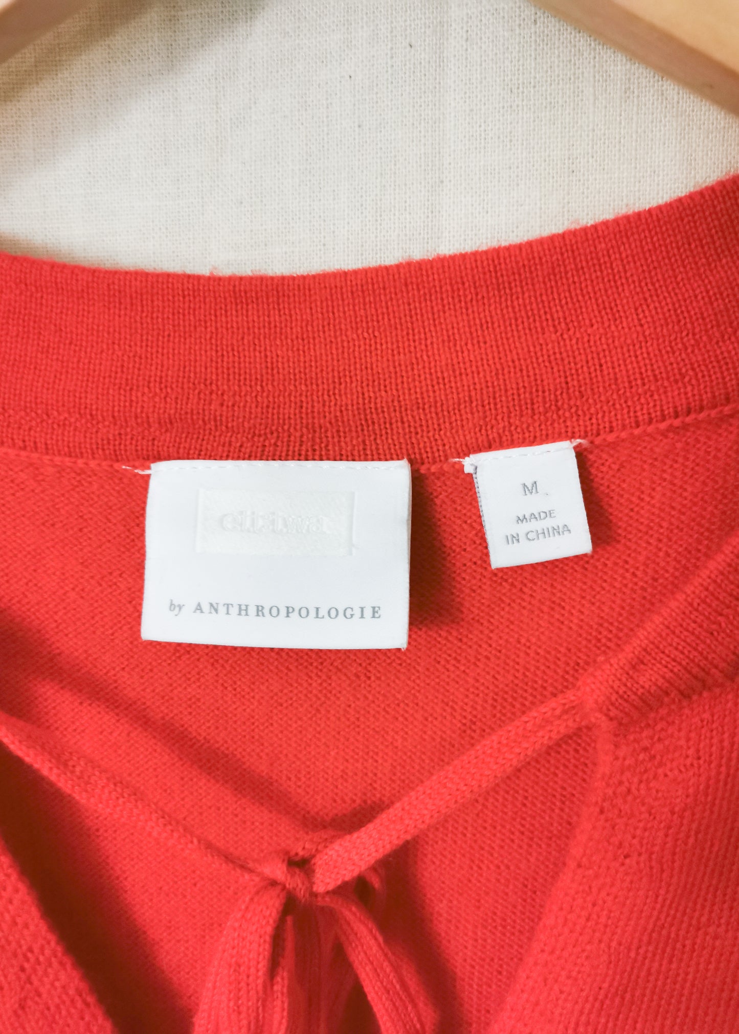 ett:twa Anthrolopogie Merino Wool Top (M)