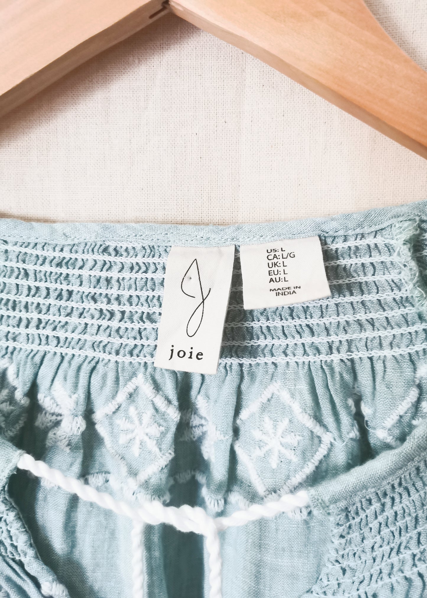 Joie Linen Top (L)