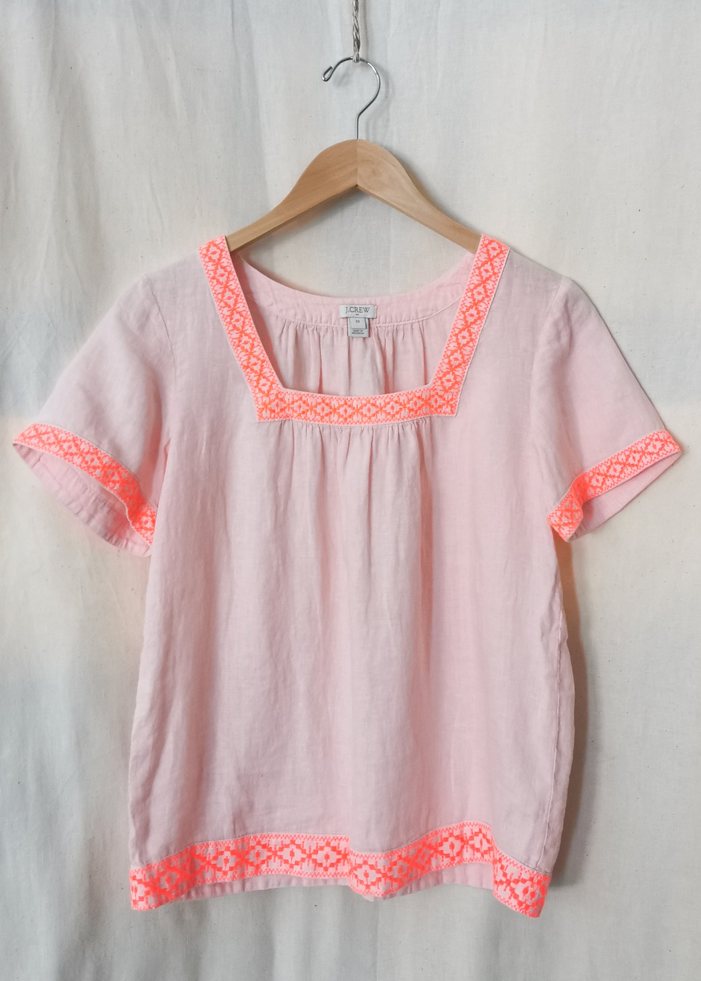 J. Crew Linen Top (XS)