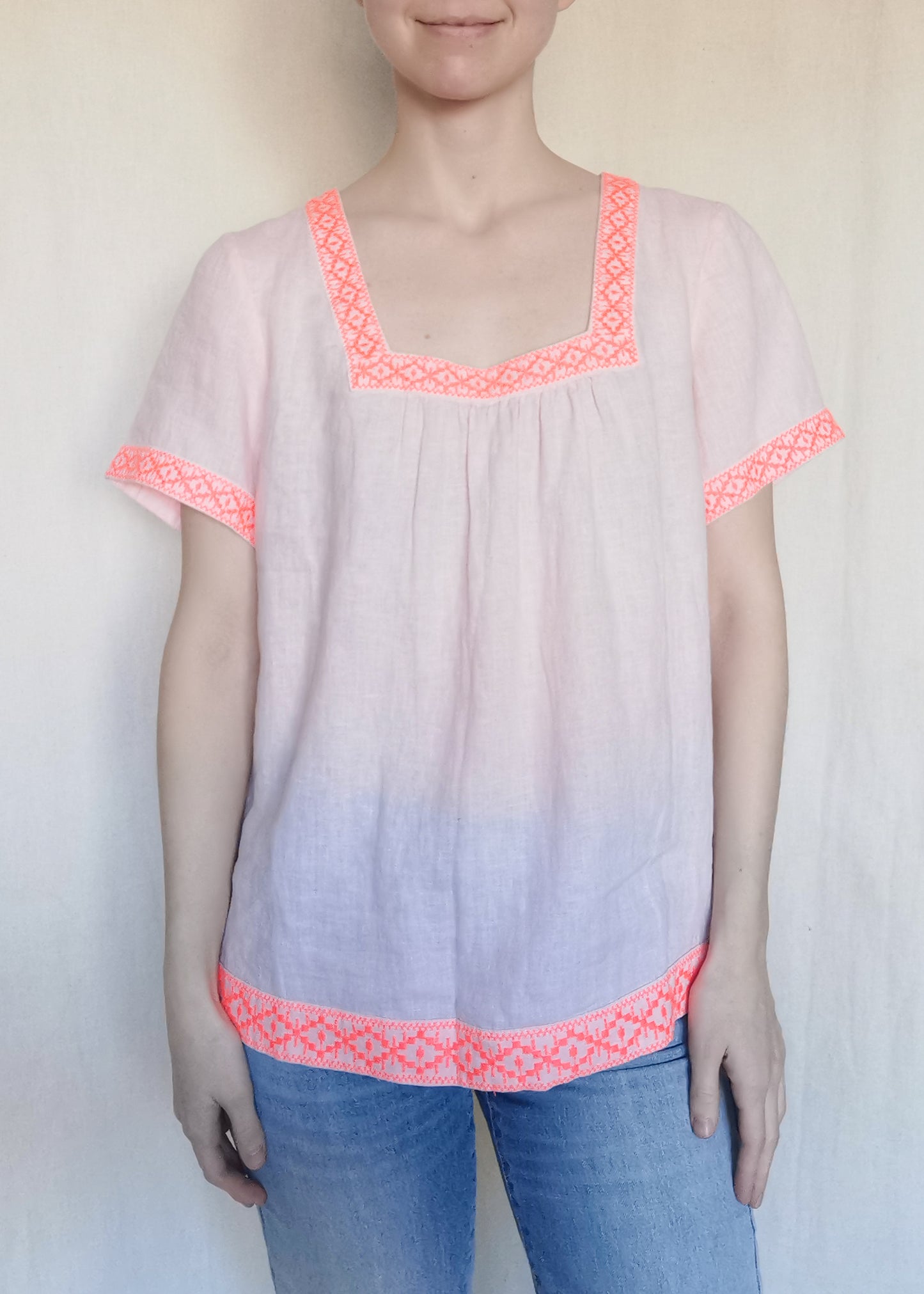 J. Crew Linen Top (XS)