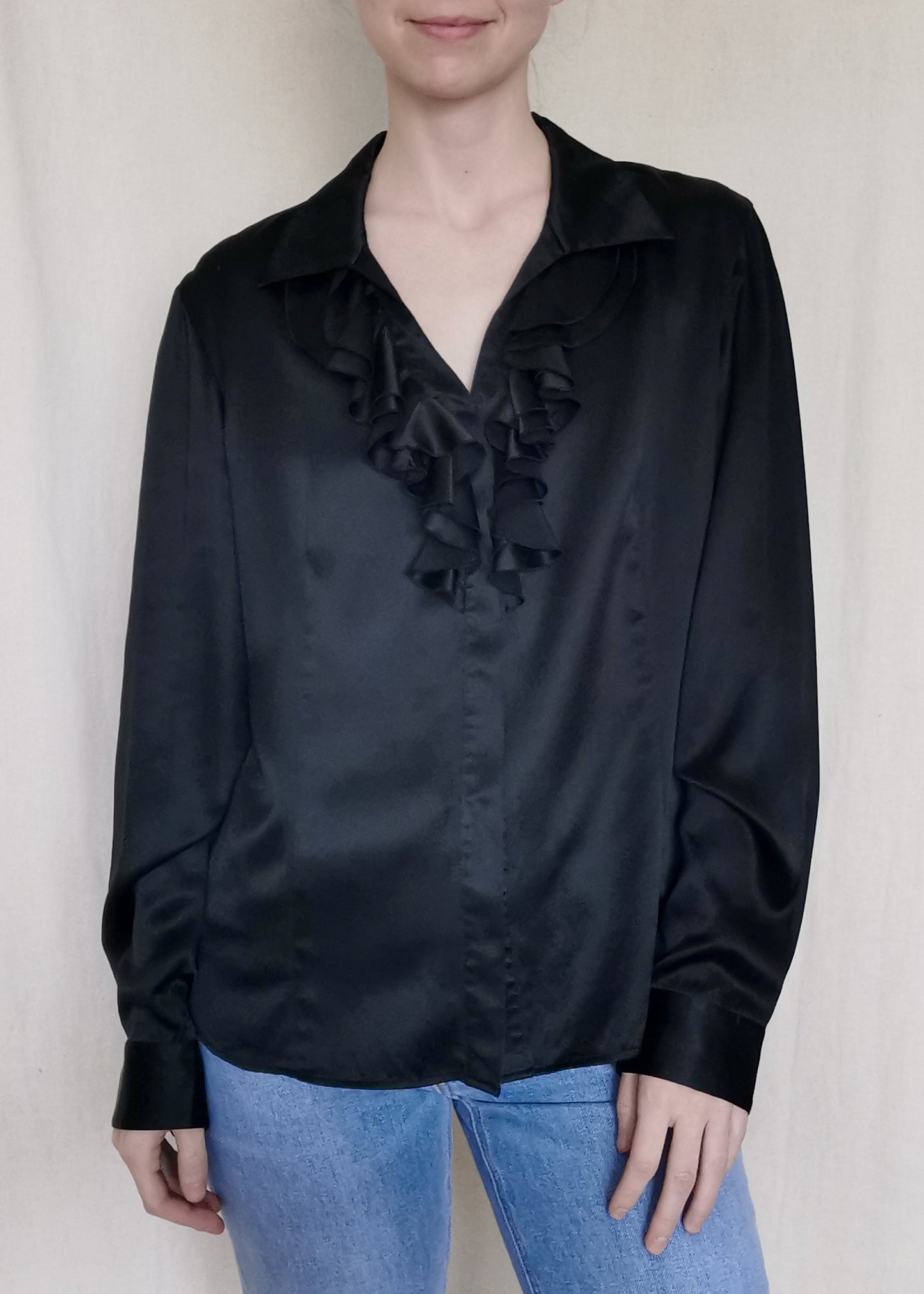 Lafayette 148 Silk Blouse (M)