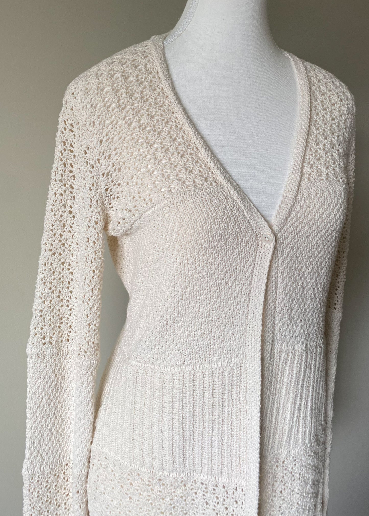 American Eagle Cotton Cardigan (M)