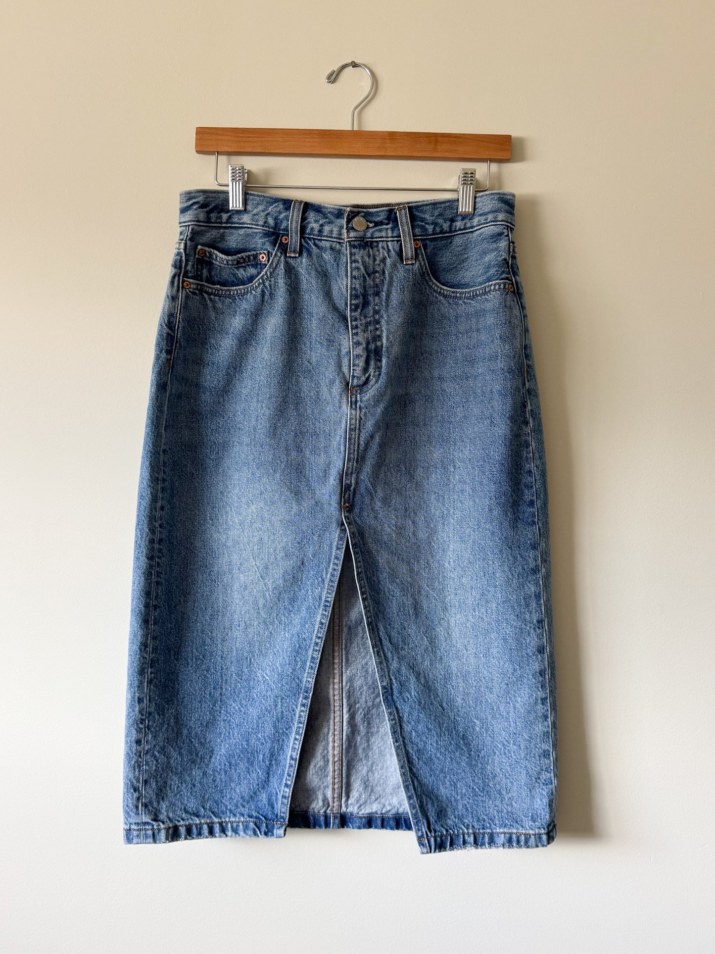 Denim Forum 'The 90's Halle Skirt' (28)