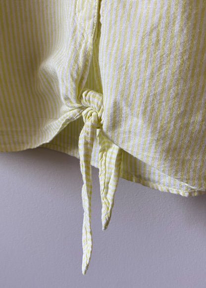 Ellen Tracy Linen & Cotton Top (XL)