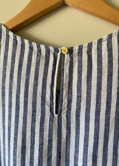 Ellen Tracy Linen Top (M)