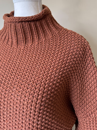She + Sky Cotton Sweater (M)